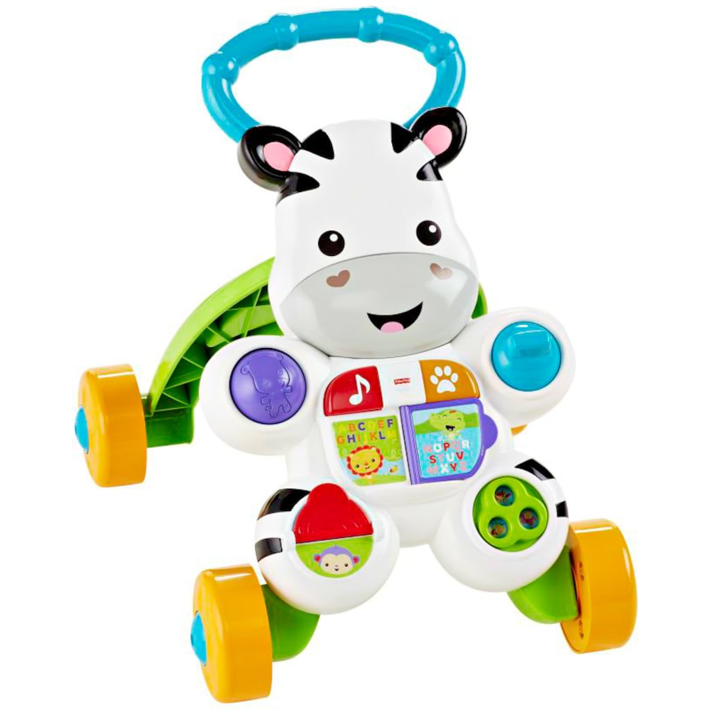 Fisher-Price® Lauflernhilfe »Lern mit mir Zebra Lauflernwagen«