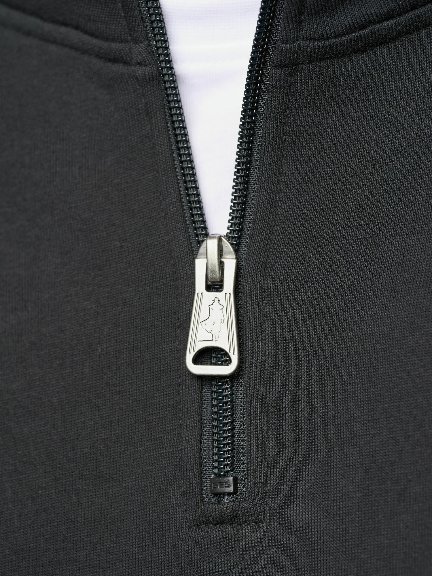 MCS Strickpullover »MCS sweatshirt with half-zip Clement«