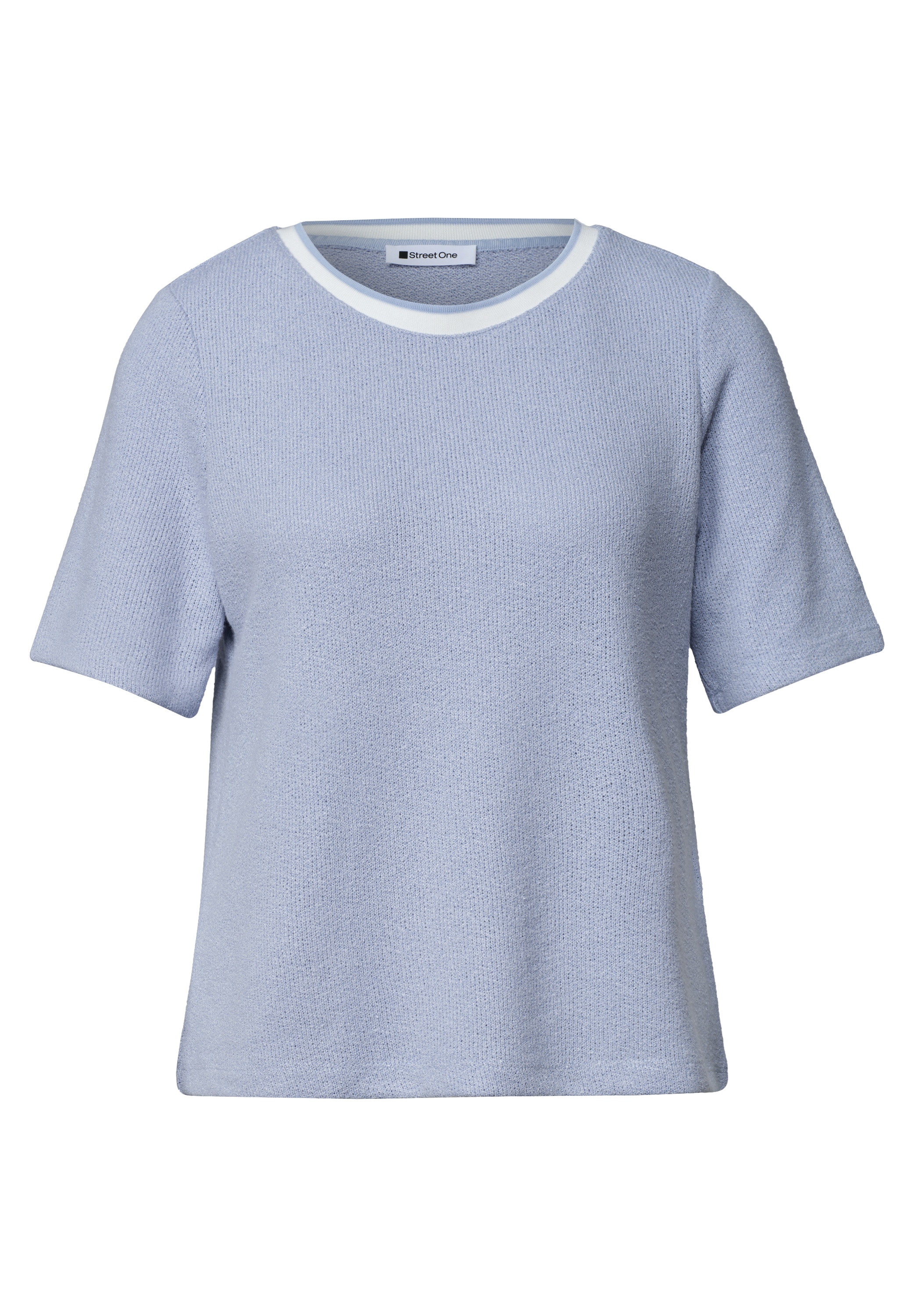 STREET ONE T-Shirt mit Rundhalsausschnitt