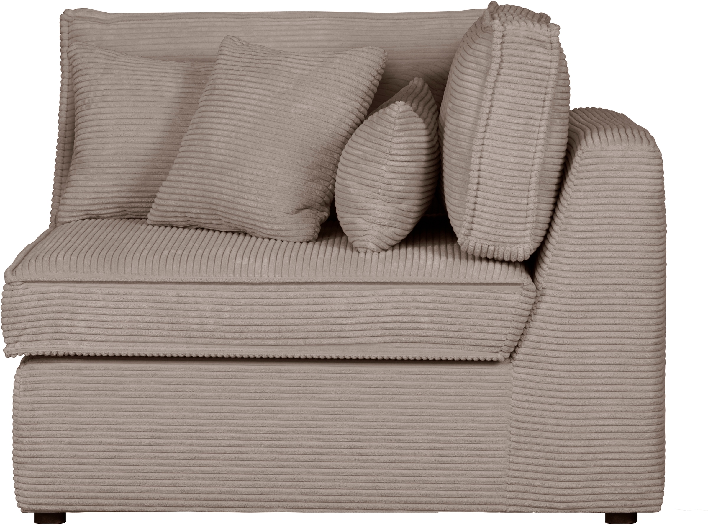 RAUM.ID Sofa-Eckelement »Florid«, Teil eines Modulsofas, fester Sitzkomfort, auch in Cord
