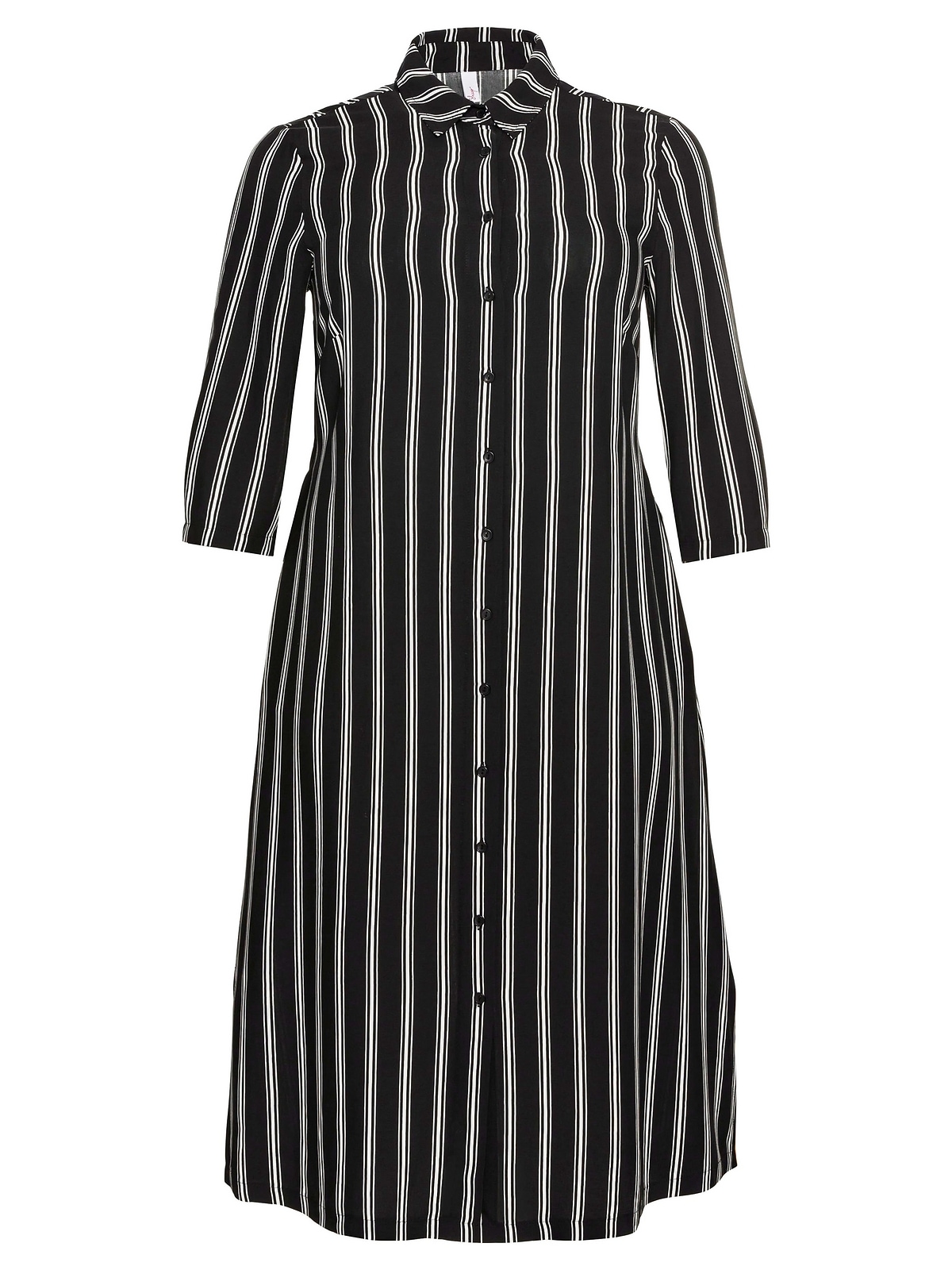Sheego Blusenkleid »Große Größen«, mit seitlichen Schlitzen, aus angenehmer  Viskose kaufen | BAUR