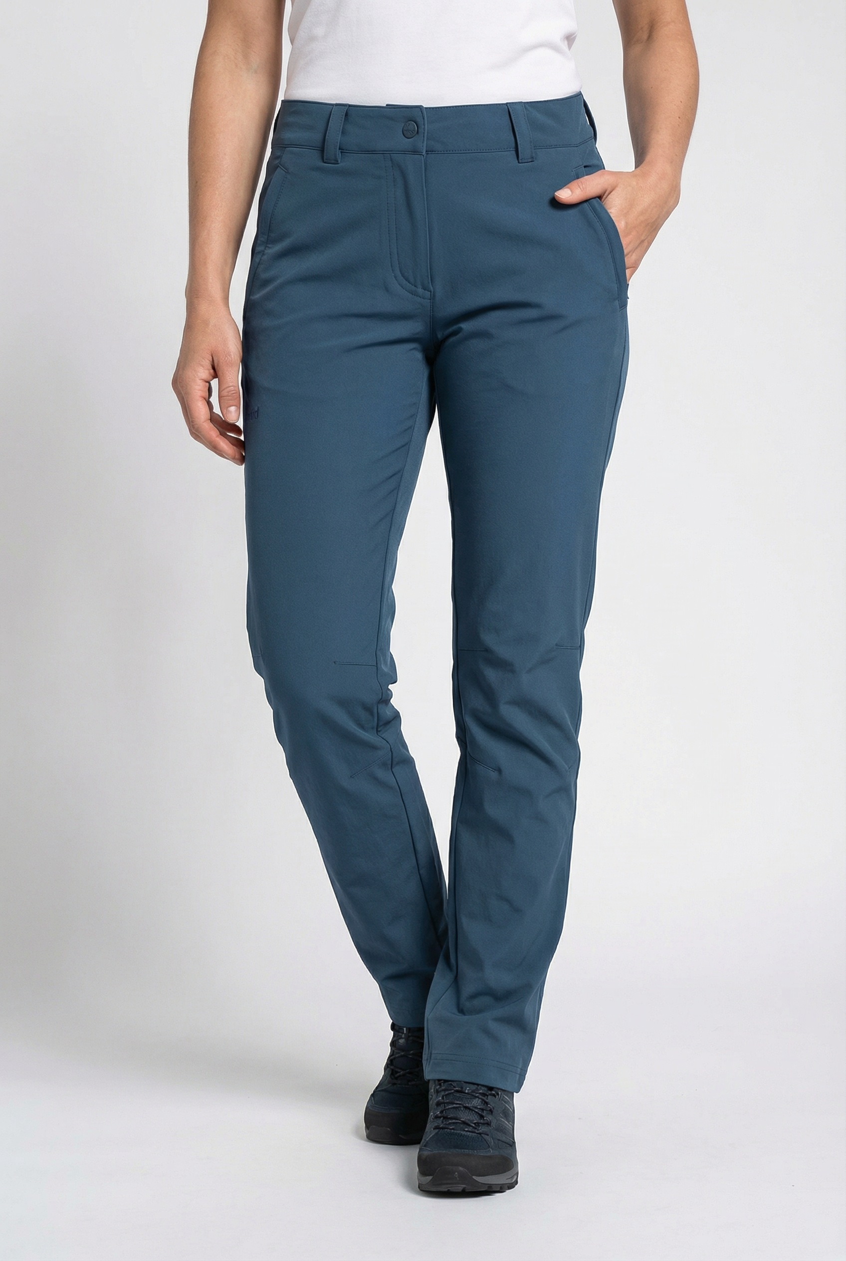 Schöffel Outdoorhose "Pants Engadin1" mit Reißverschluss und 1-Knopf-Form, atmungsaktiv, normal-weit