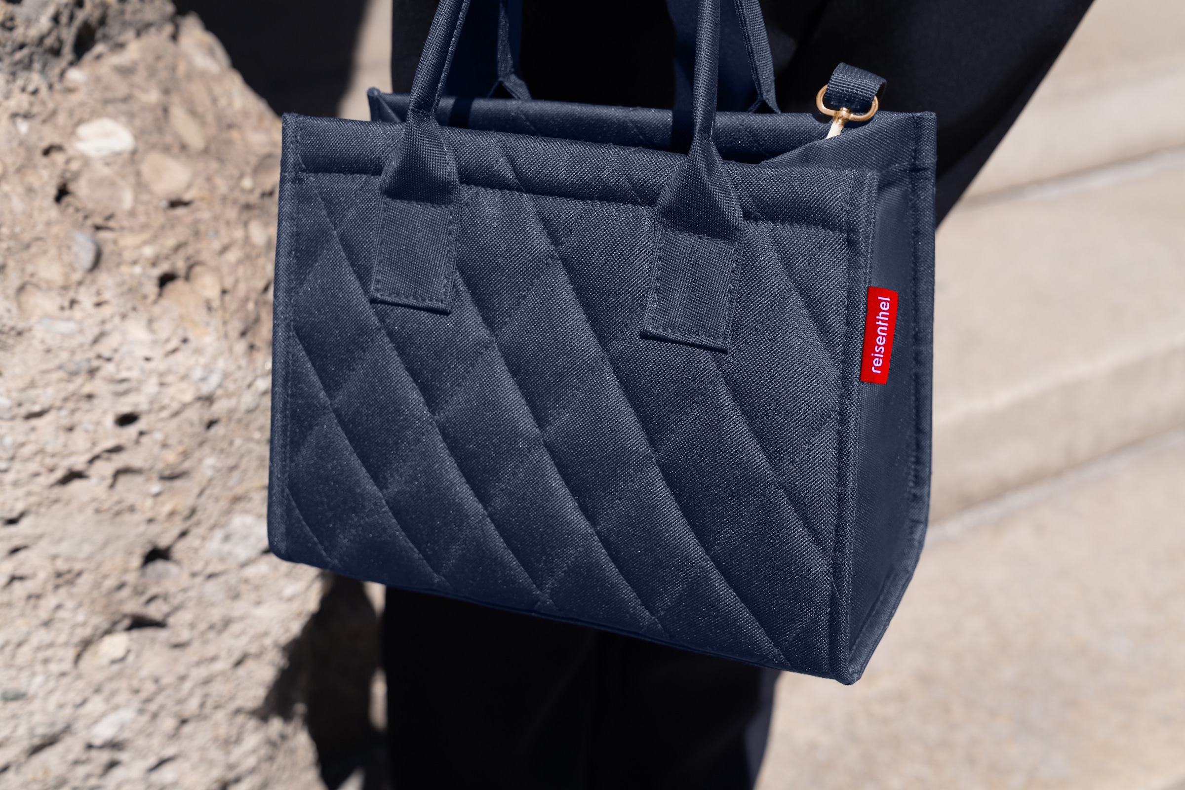 REISENTHEL® Einkaufsshopper »daily shopper XS« Metalldruckknopf-Verschluss, längenverstellbare Schulterriemen