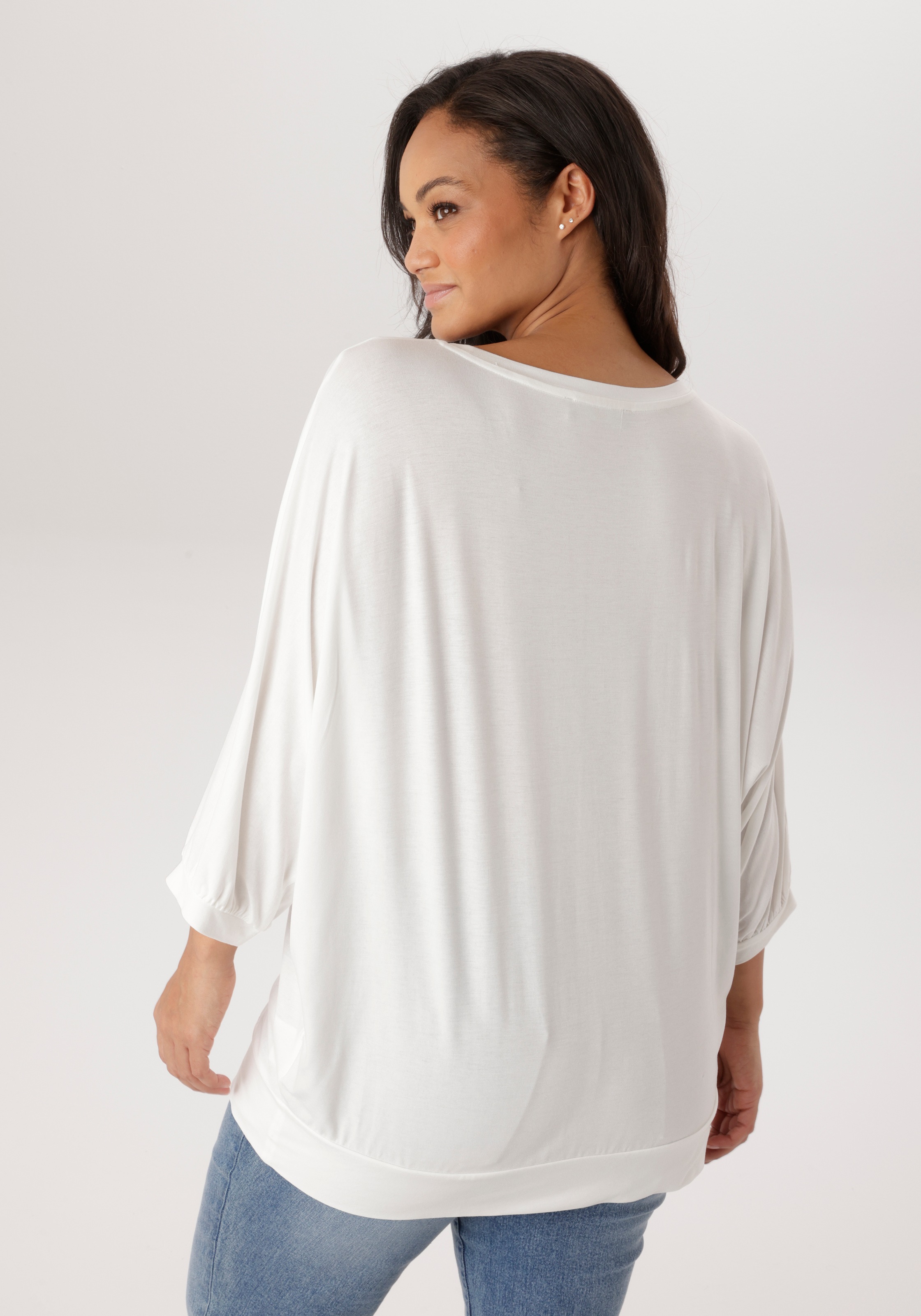 Aniston PLUS Fledermausshirt günstig online kaufen