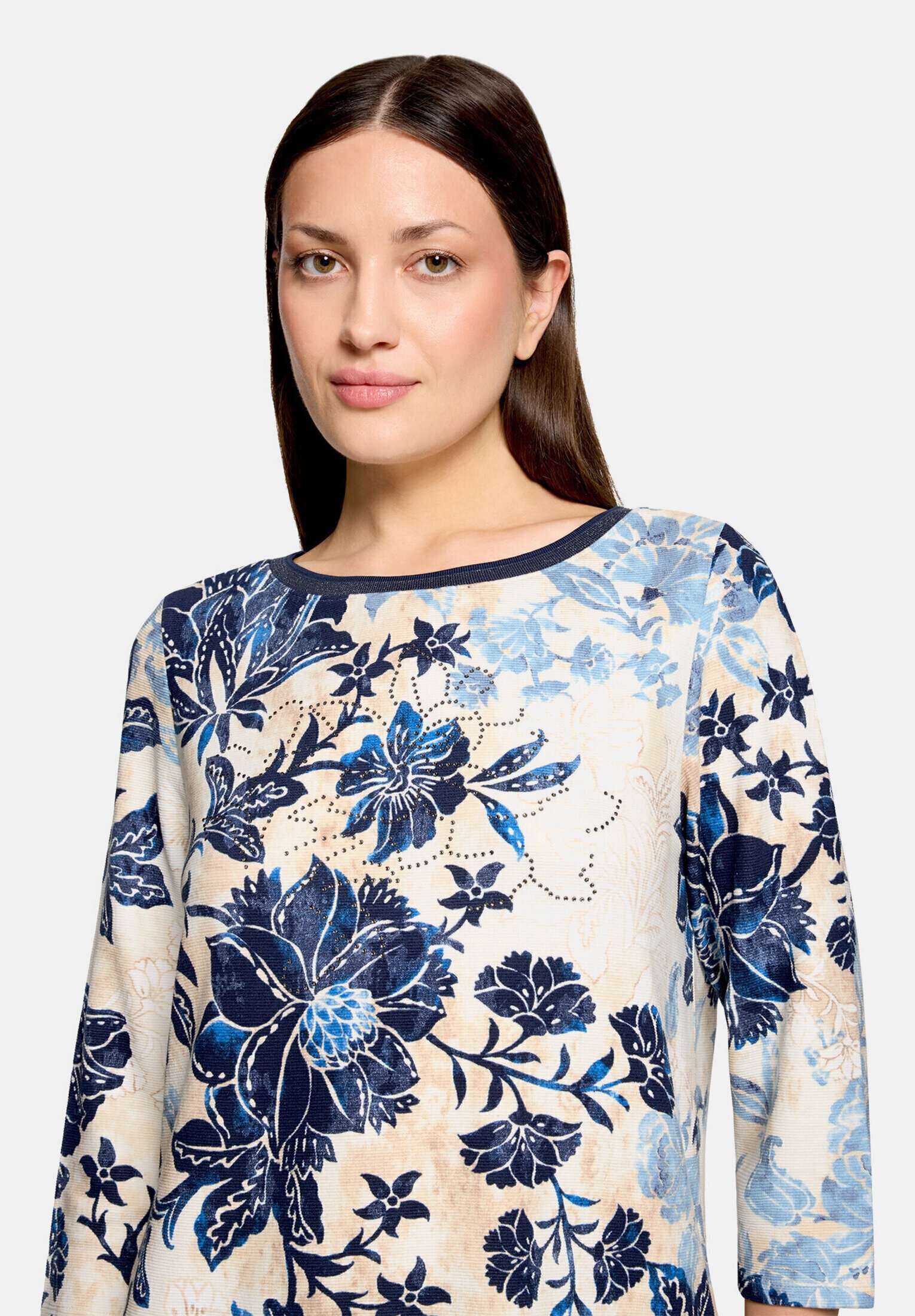 Betty Barclay Sweatshirt »Damen mit Rippenstruktur«
