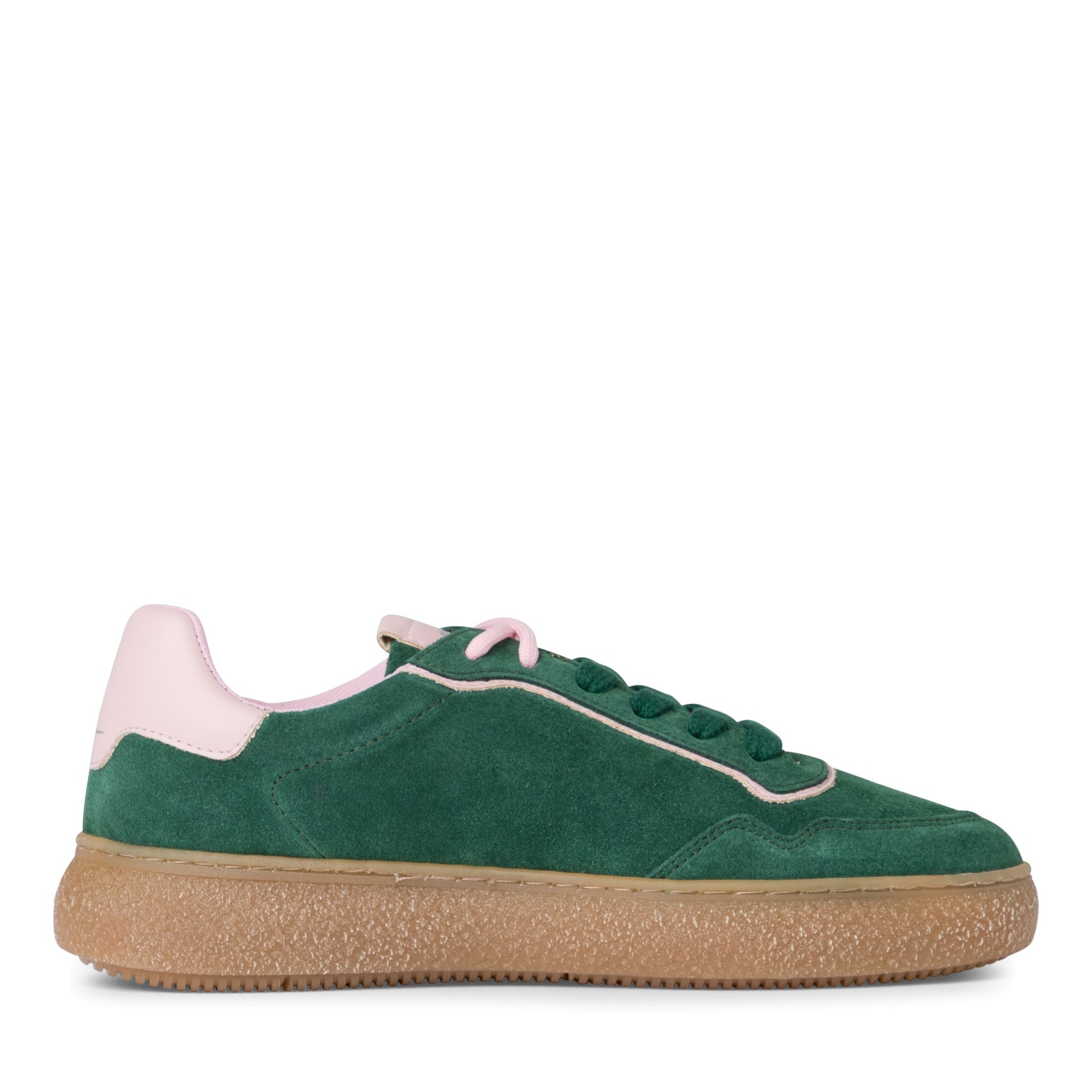 Tamaris Plateausneaker, Freizeitschuh, Halbschuh, Schnürschuh mit Kontrastbesatz