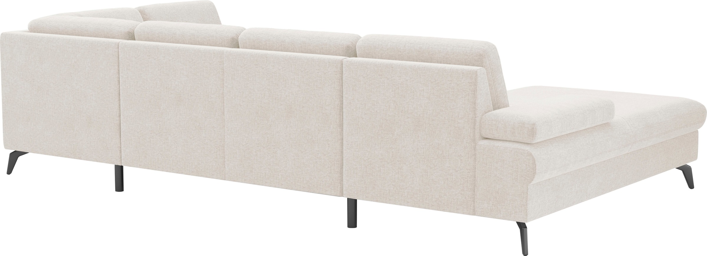 sit&more Wohnlandschaft »Morris Jubi U-Form«, inkl. Armteilfunktion und 1 Zierkissen, wahlweise mit Bettfunktion