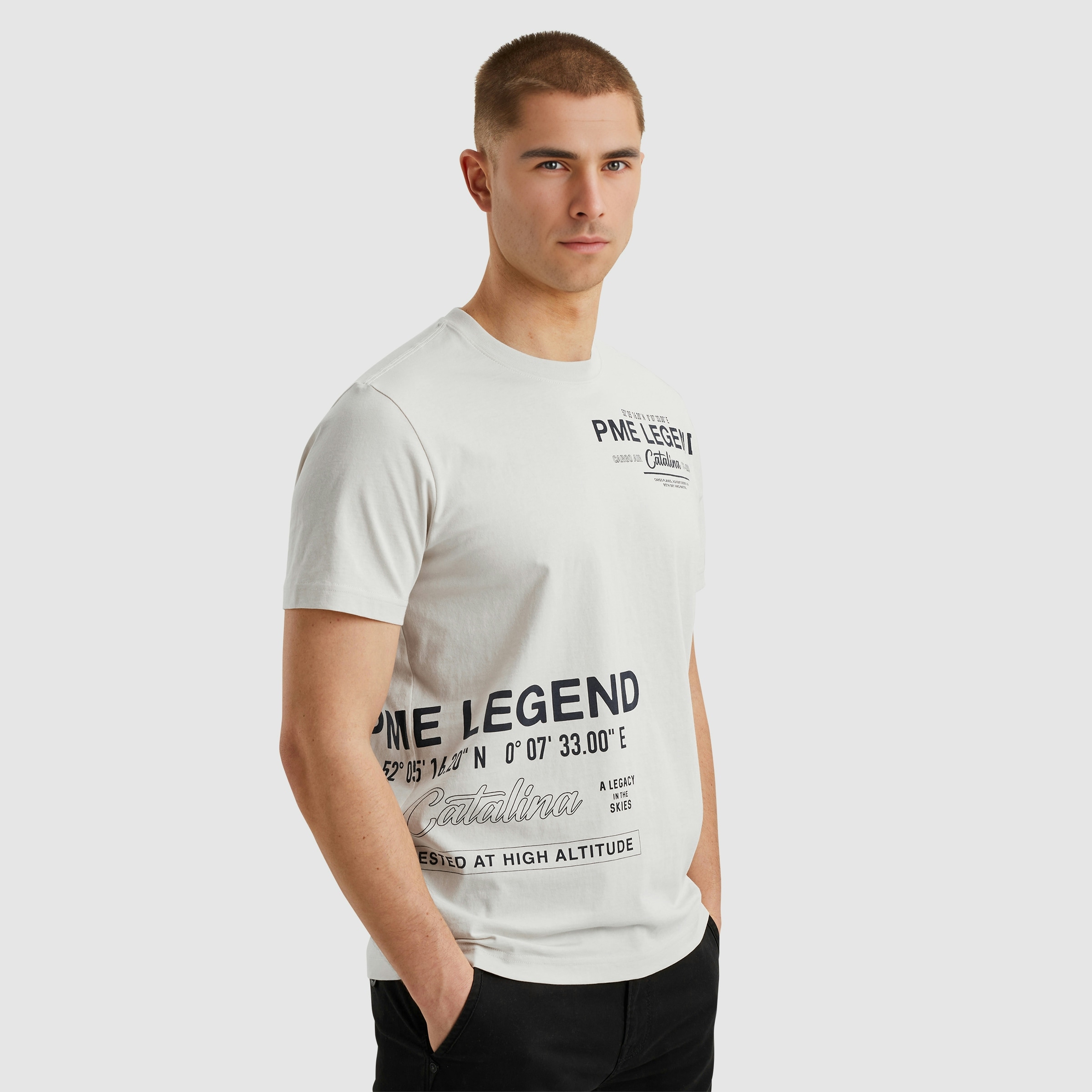 PME LEGEND T-Shirt, mit All-Over Print