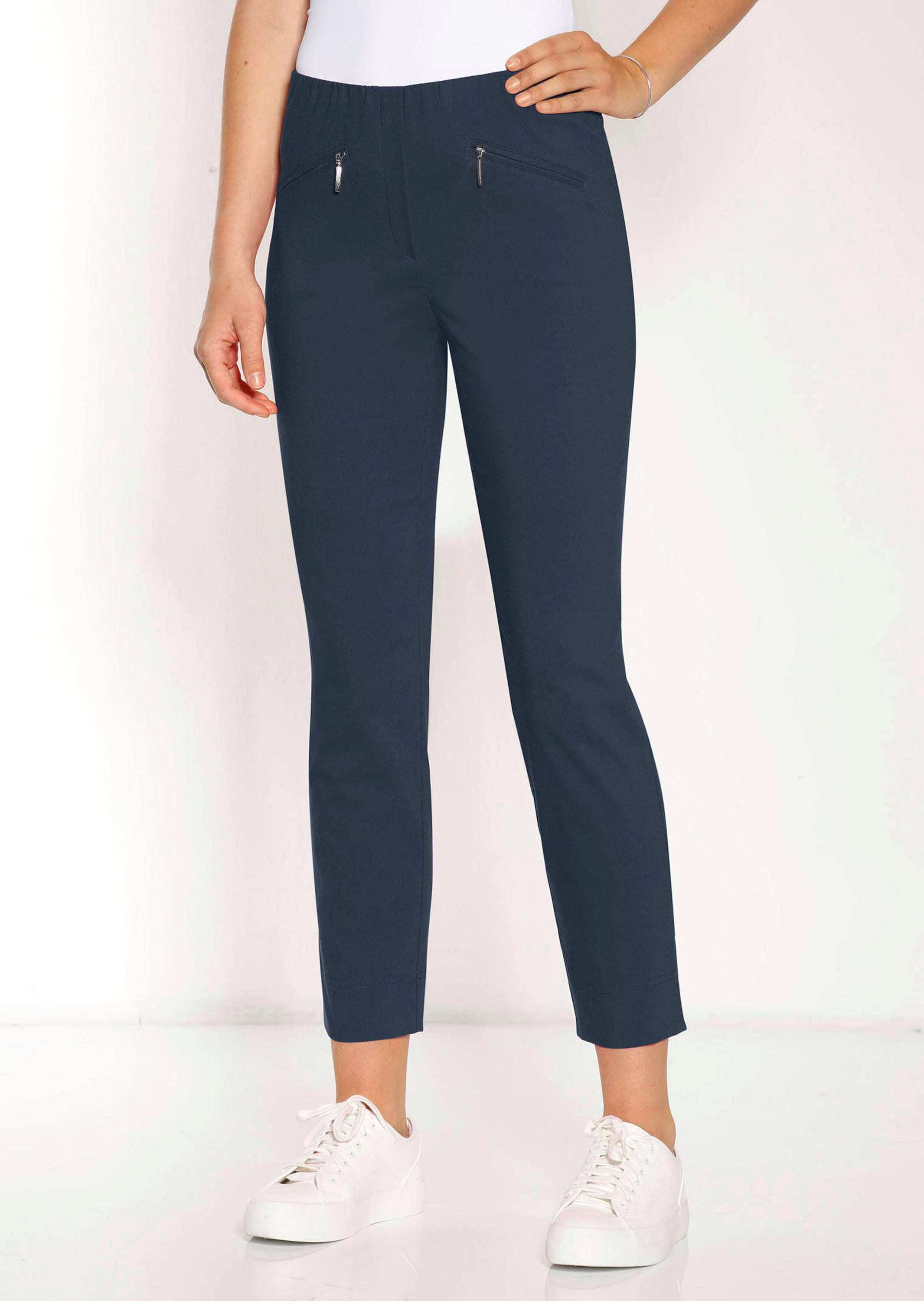 Thumbnail - GOLDNER 7/8-Hose "Kurzgröße Stretchhose LOUISA, dehnbar & mit Taschen"