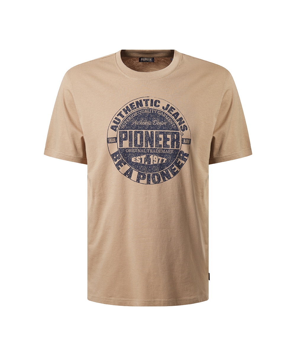 Pioneer Authentic Jeans T-Shirt in normaler Passform günstig online kaufen