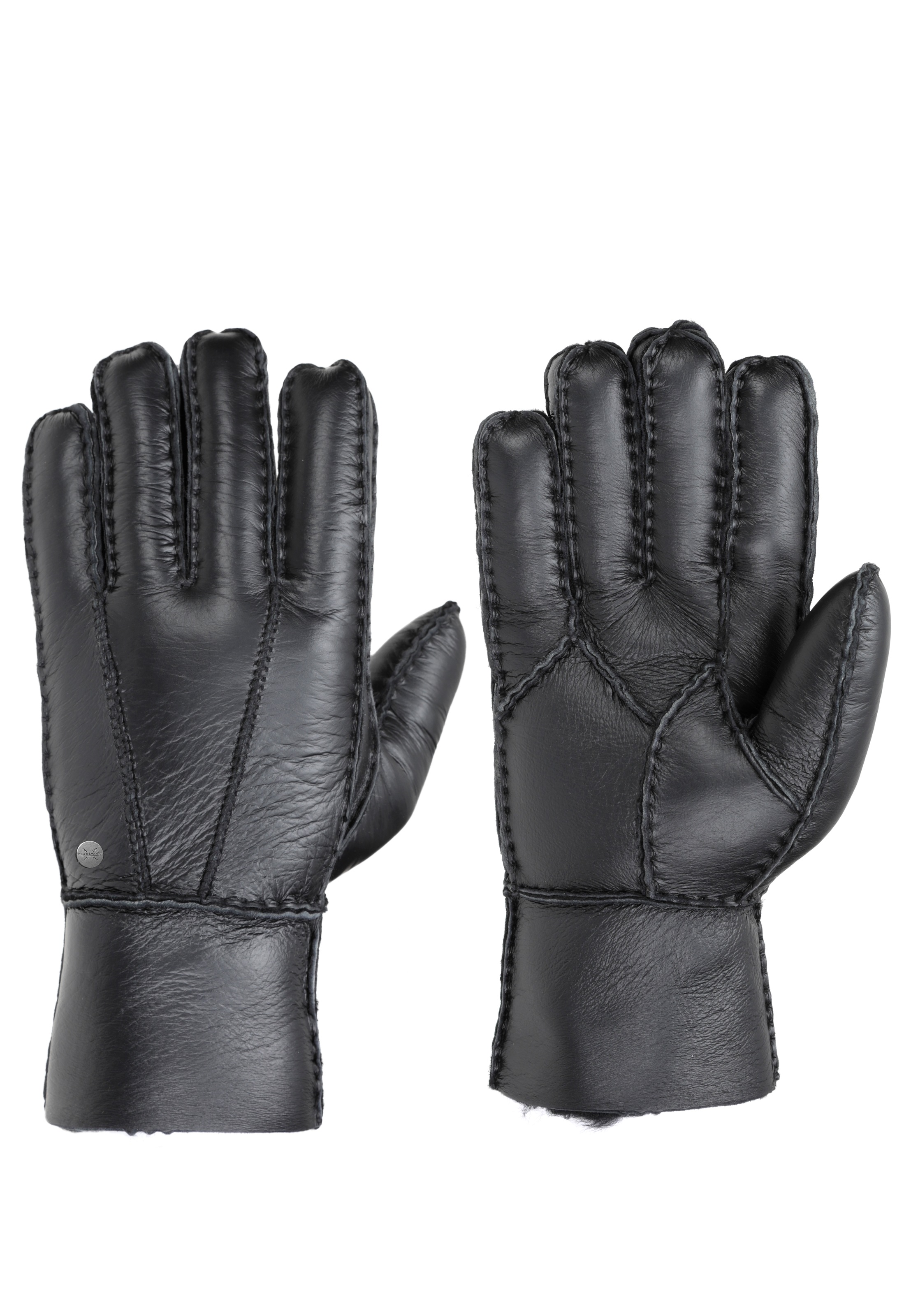 PEARLWOOD Lederhandschuhe "BELL" warm gefüttert, höherer Schaft günstig online kaufen