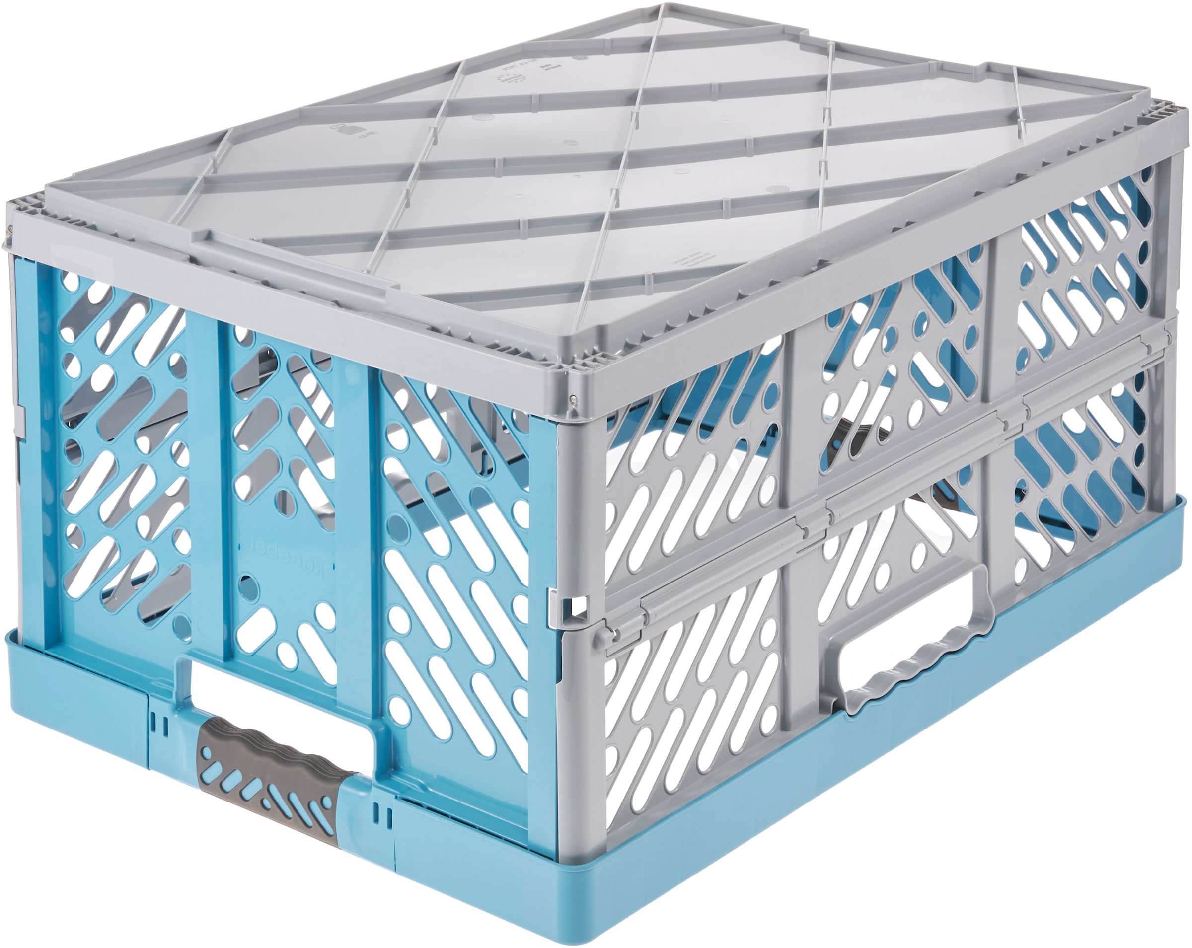 keeeper Klappbox »Profi-Klappbox ben eco mit Softgriffen (Set 2 St.) 45 l, 54x37x28 cm« Soft-Touch-Griffe, zusammenklappbar, leicht zu reinigen