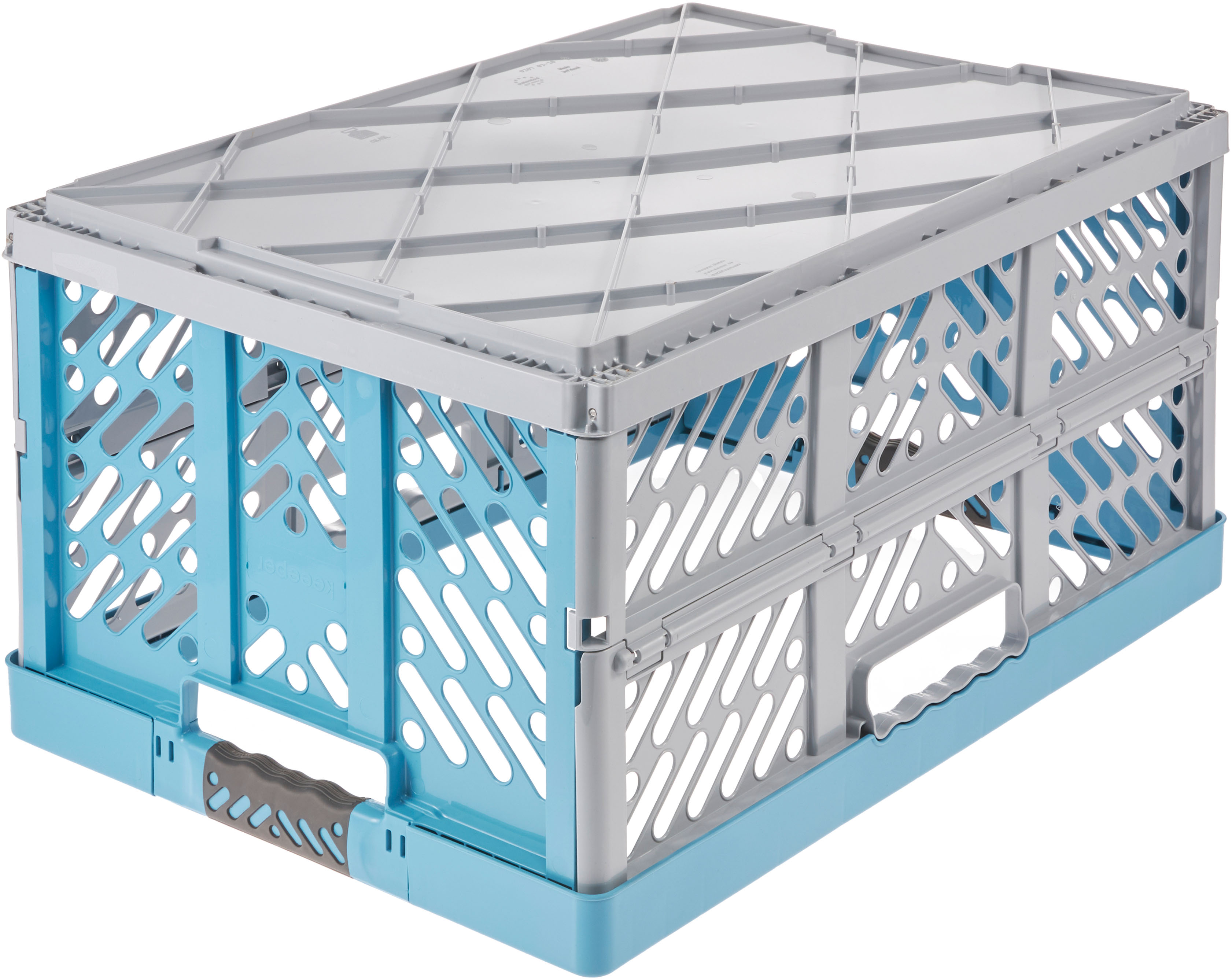 Thumbnail - keeeper Klappbox "Profi-Klappbox ben eco mit Softgriffen (Set 2 St.) 45 l, 54x37x28 cm" Soft-Touch-Griffe, zusammenklapp...