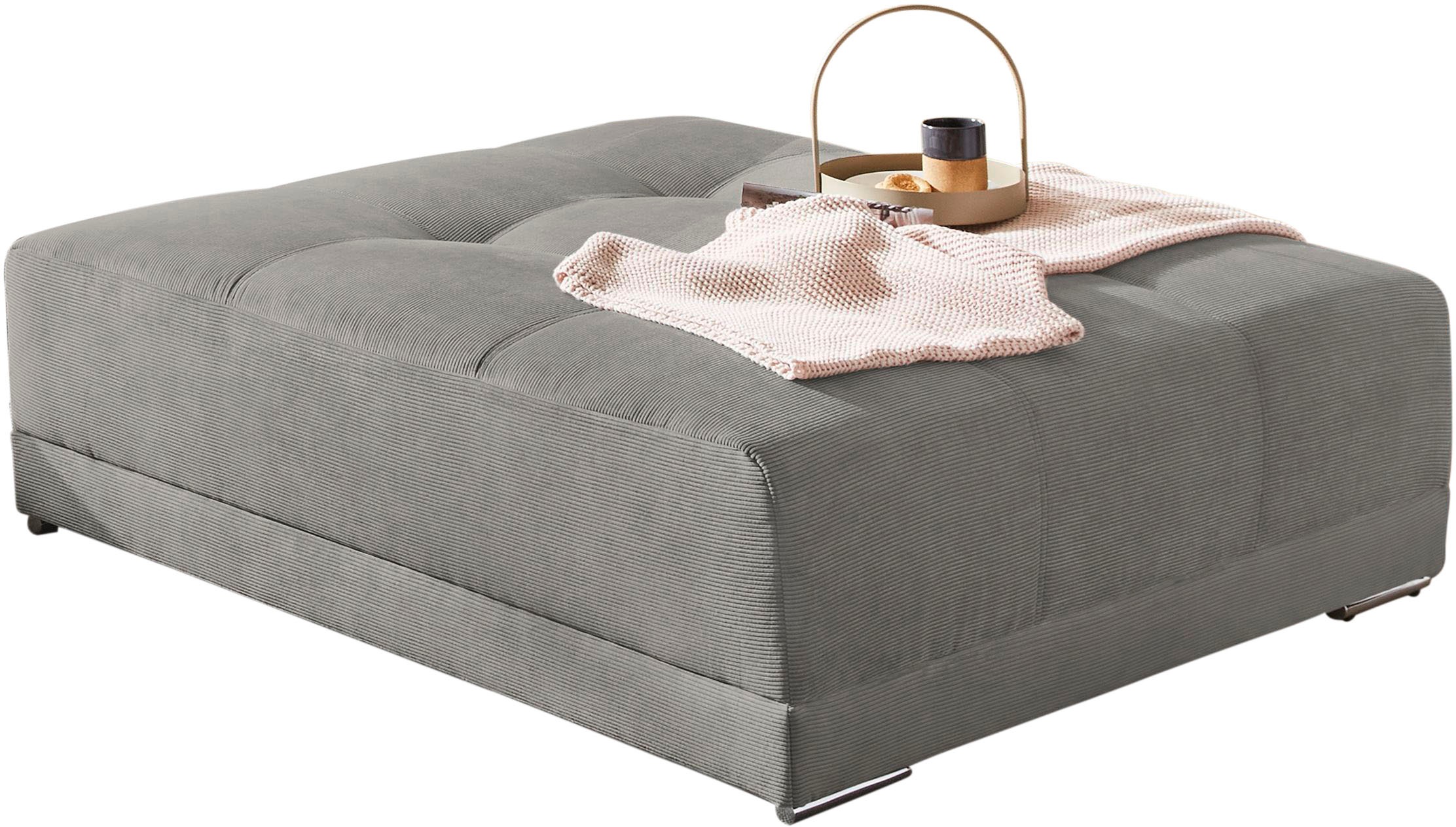 Jockenhöfer Gruppe Hocker "Moldau Hocker" Mega-Hocker im XXL-Format, Federkern