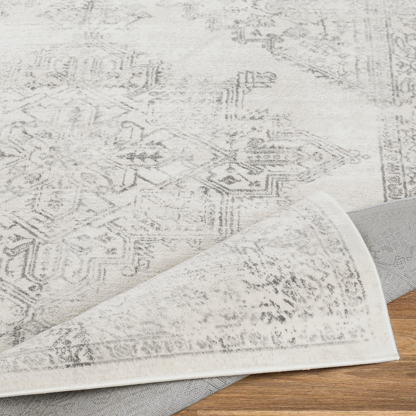 Thumbnail - Livabliss Teppich "KOTA" rechteckig 9 mm Höhe Vintage Orientteppich, Kurzflor Boho Wohnzimmerteppich, Läufer