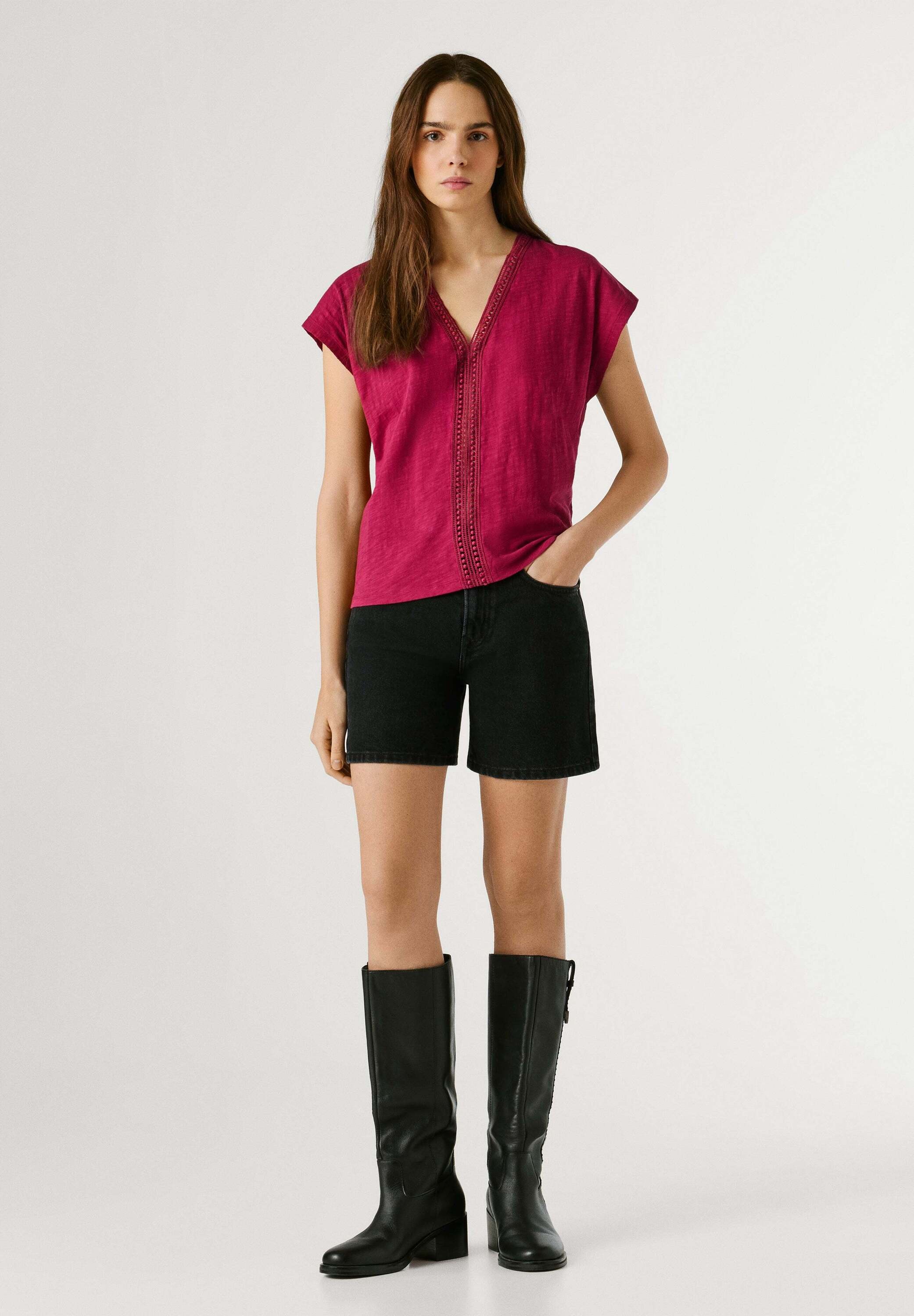 Pepe Jeans T-Shirt »basic t-shirt MILA«