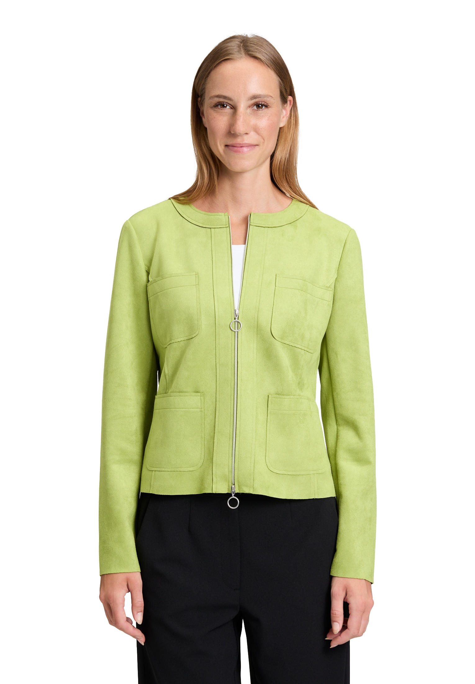 Betty Barclay Jackenblazer "Damen Blazer-Jacke mit Reißverschluss" günstig online kaufen