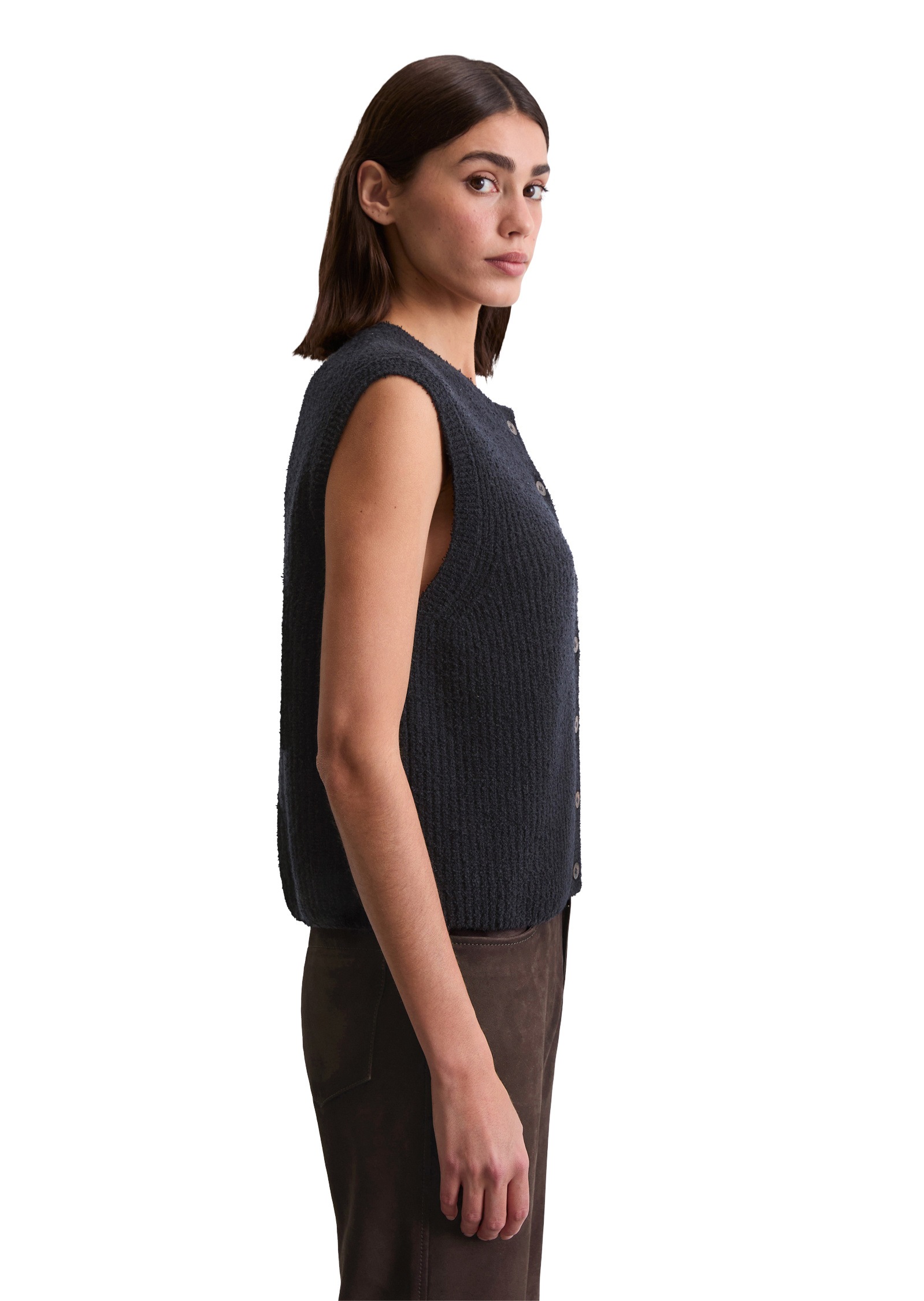 Marc O'Polo Strickweste »aus weichem Bouclé-Garn«