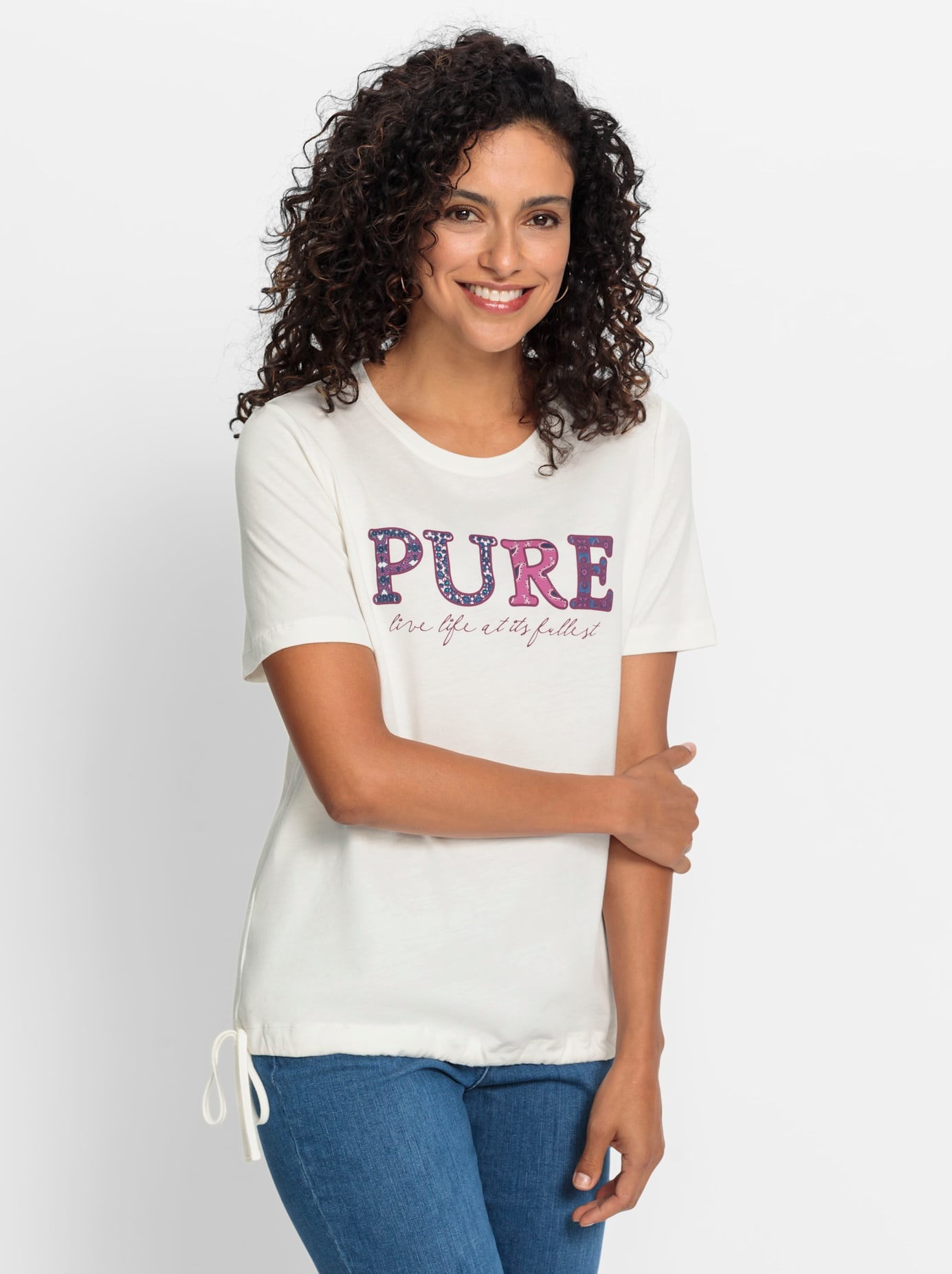 Inspirationen Kurzarmshirt "Kurzarm-Shirt" 1 Stk. tlg. günstig online kaufen