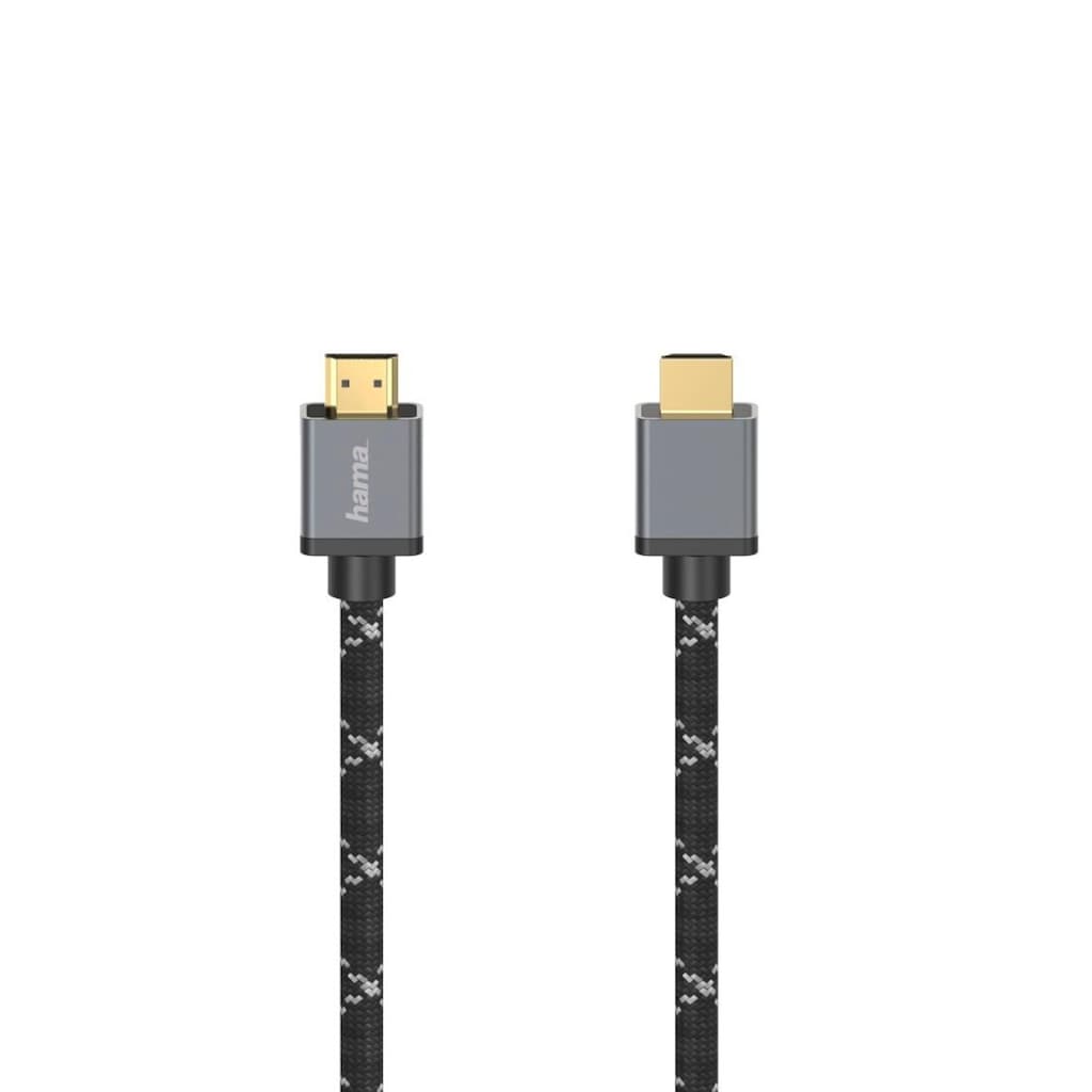 Hama HDMI-Kabel »Ultra High Speed HDMI™-Kabel Stecker-Stecker 8K Metall HDMI™-Kabel 2m«, 200 cm