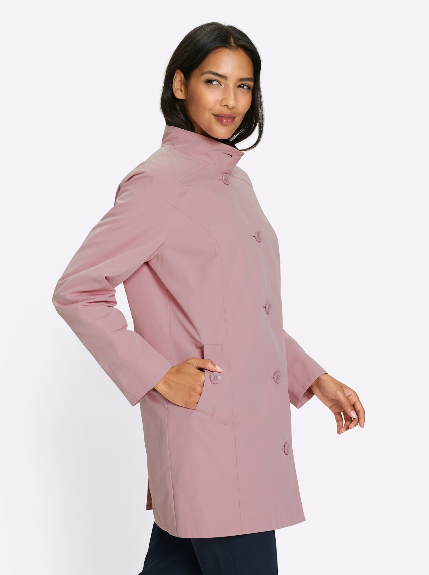 Classic Basics Langjacke ohne Kapuze