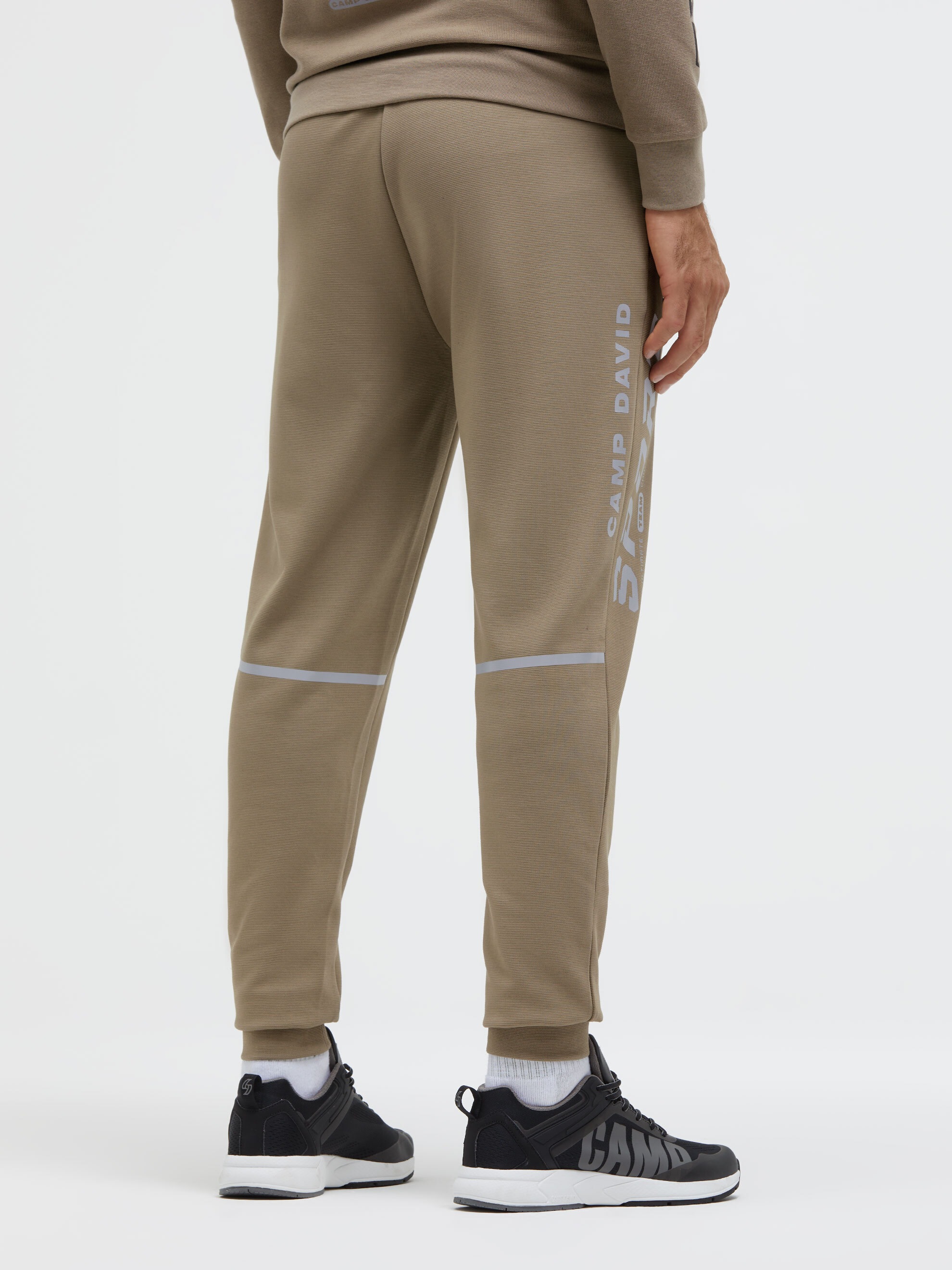 CAMP DAVID Sporthose  mit Elastikbund und Kordel