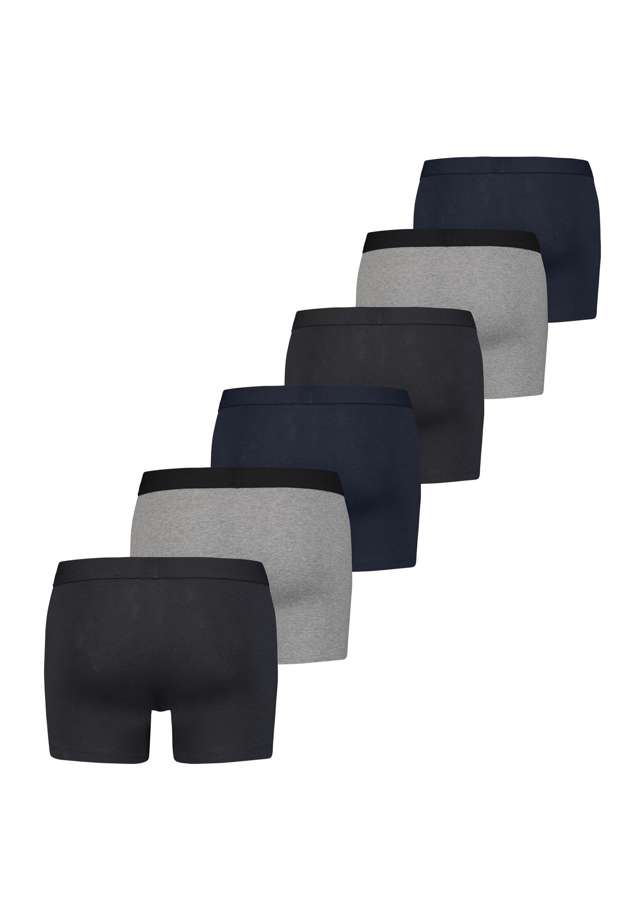Levi's® Boxershorts »Boxershort SOLID BASIC BOXER BRIEF ORG CO 6P ECOM 6er Pack«