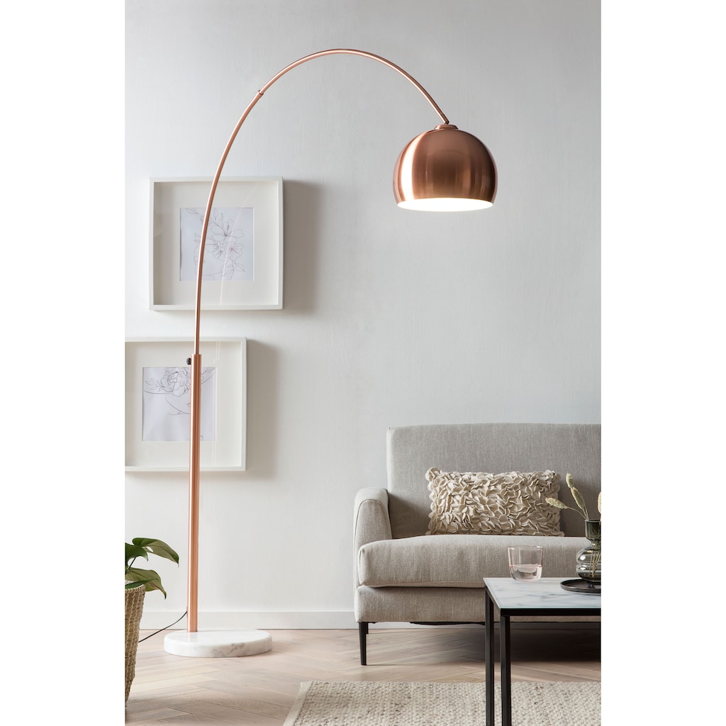 SalesFever Bogenlampe »Clara«, 1 flammig-flammig