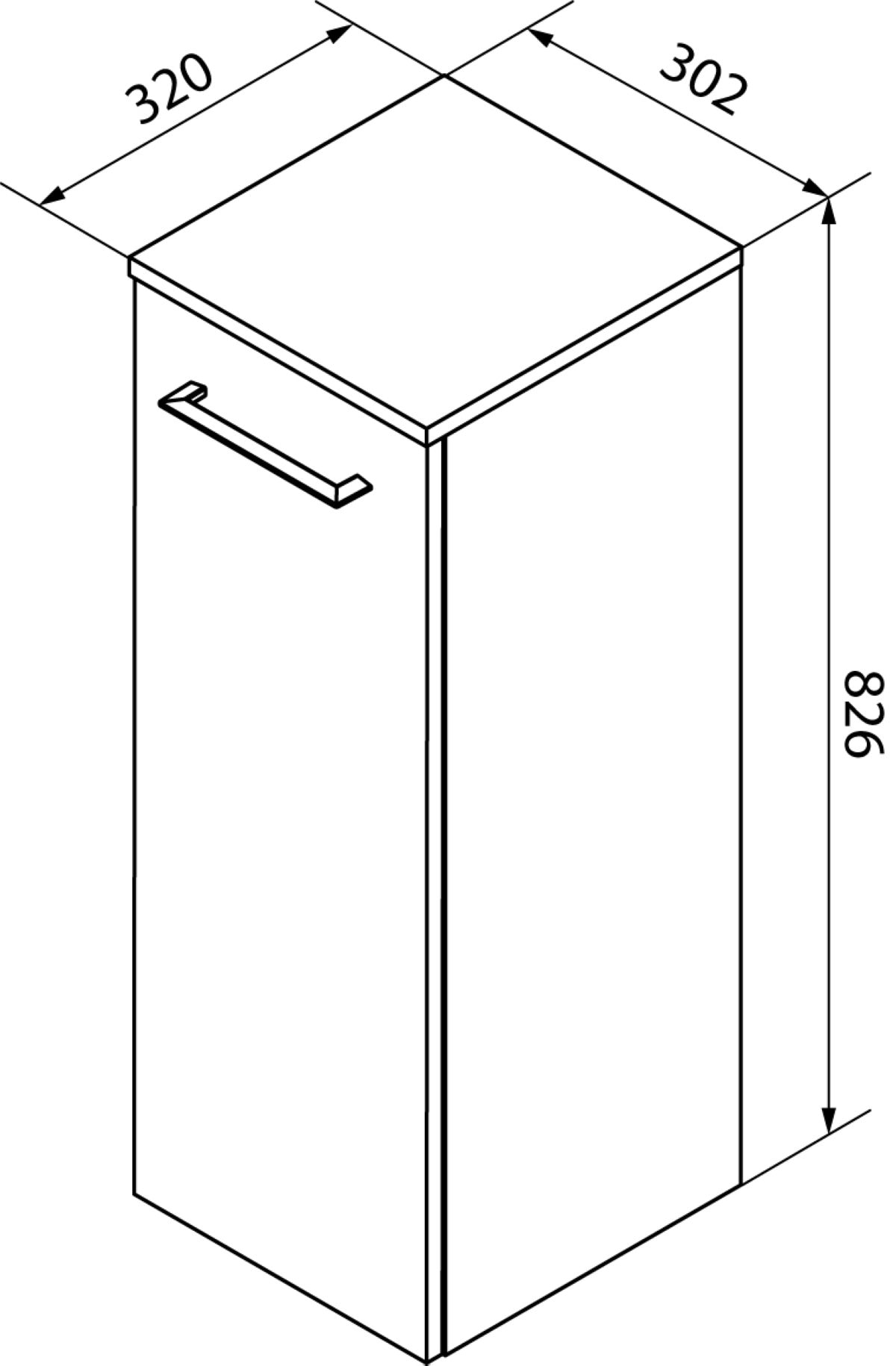 FACKELMANN Midischrank