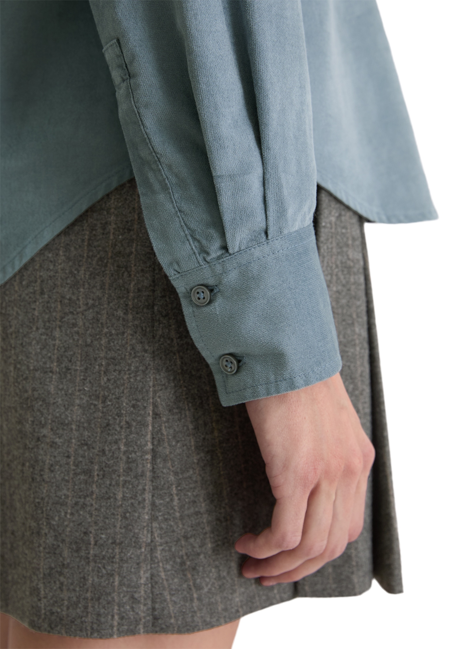 Marc O'Polo Langarmbluse »aus Organic-Cotton-Viskose-Mix«