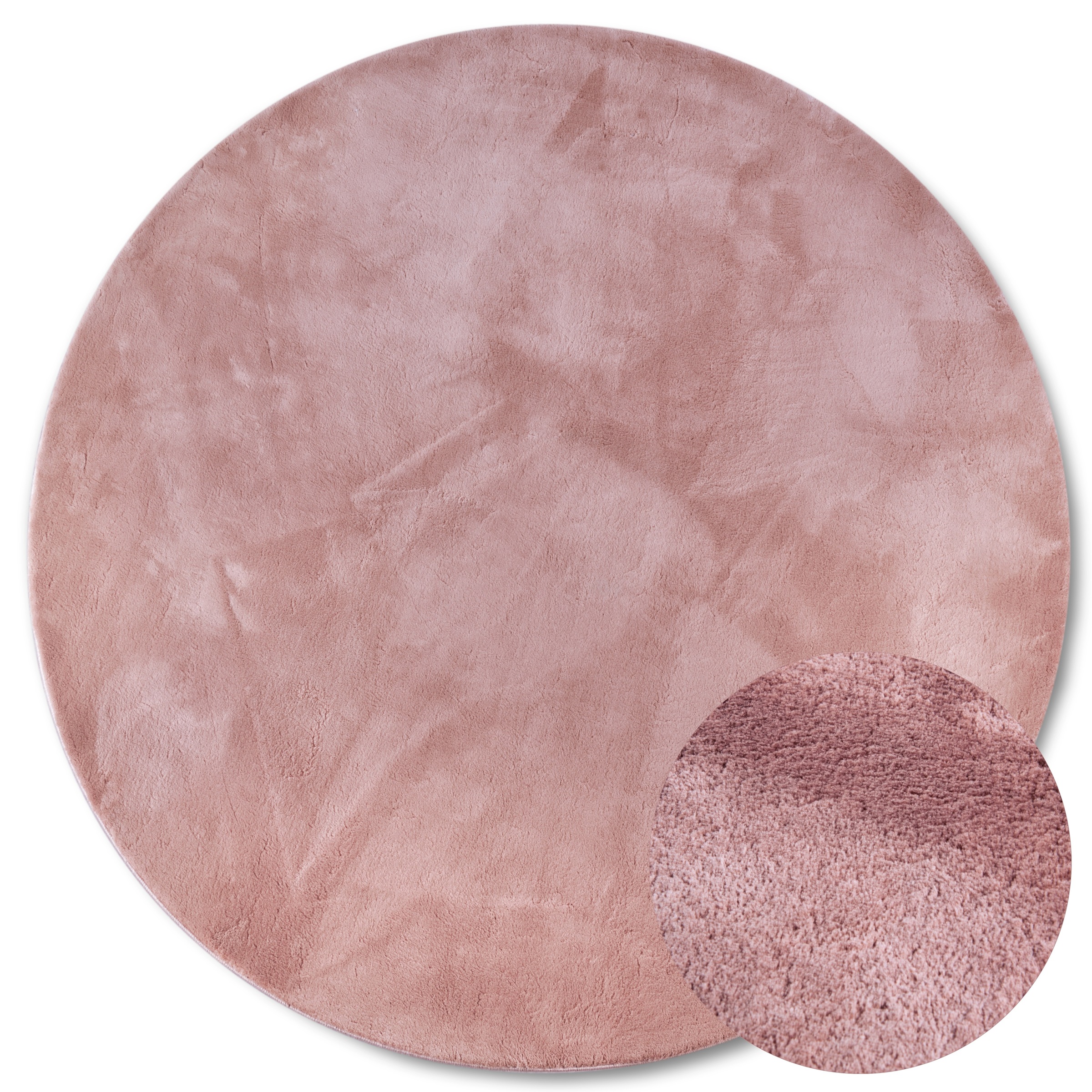 Villeroy & Boch Teppich "Leon" rund 15 mm Höhe Langflor, Shaggy, einfarbig, günstig online kaufen