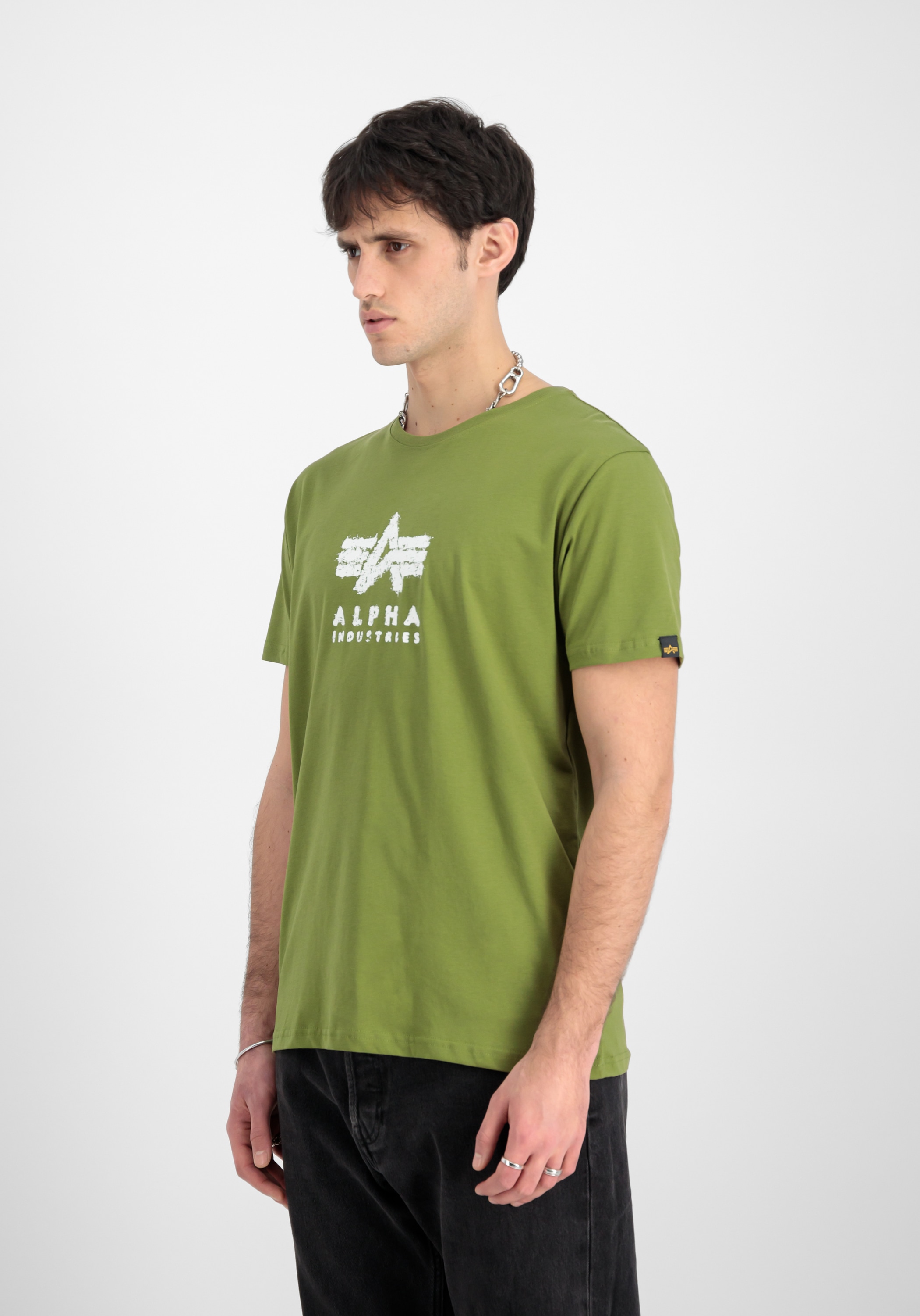 Alpha Industries T-Shirt "Grunge Logo T-Shirt"