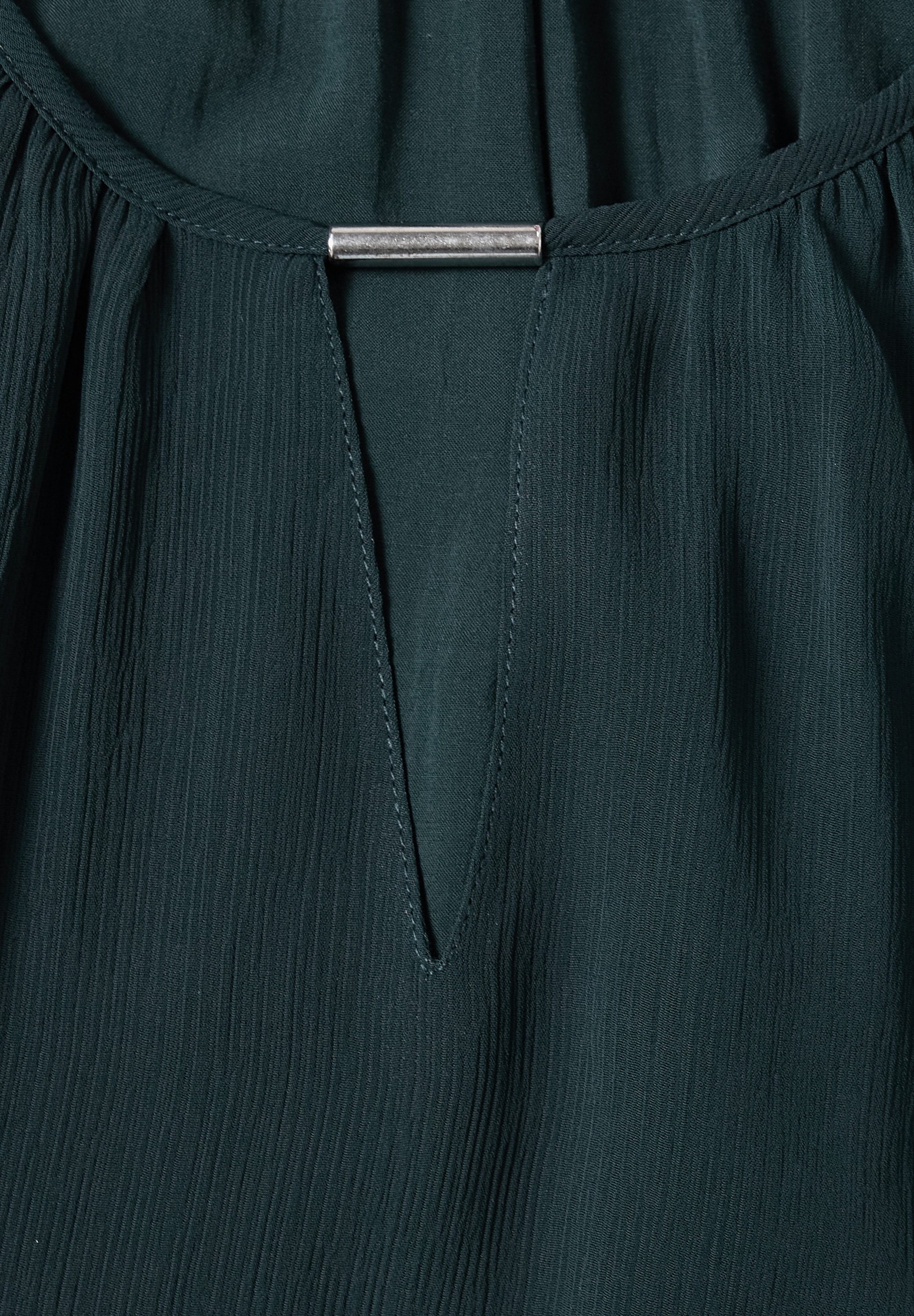 STREET ONE Chiffonbluse Tunika mit Cut-Out-Detail