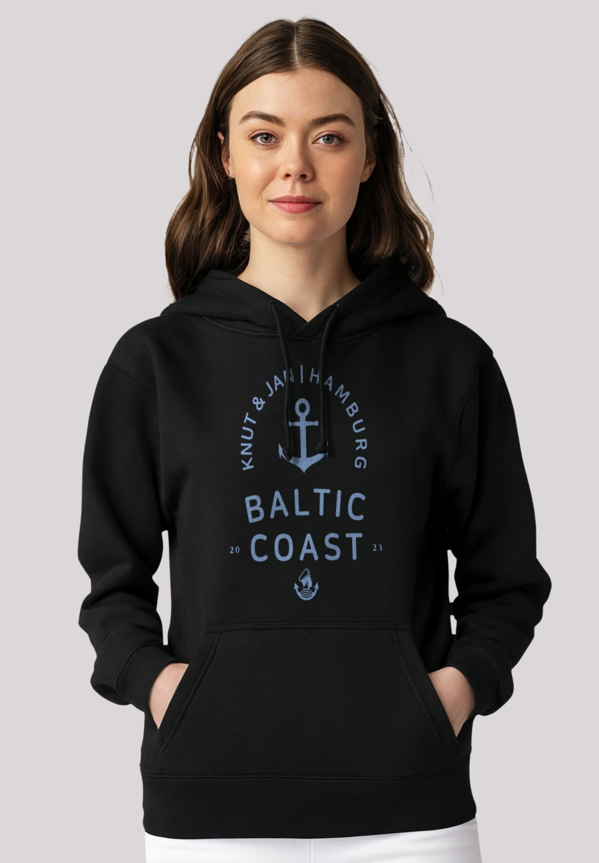 F4NT4STIC Megztinis su gobtuvu »Ostsee Logo Knut...