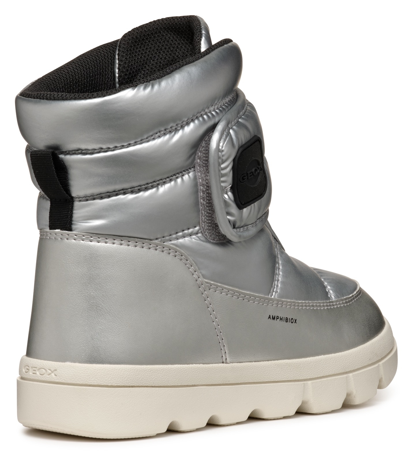 Geox Winterboots »J WILLABOOM GIRL B A«, Klettstiefel, Babystiefel Snowboots mit Plateausohle