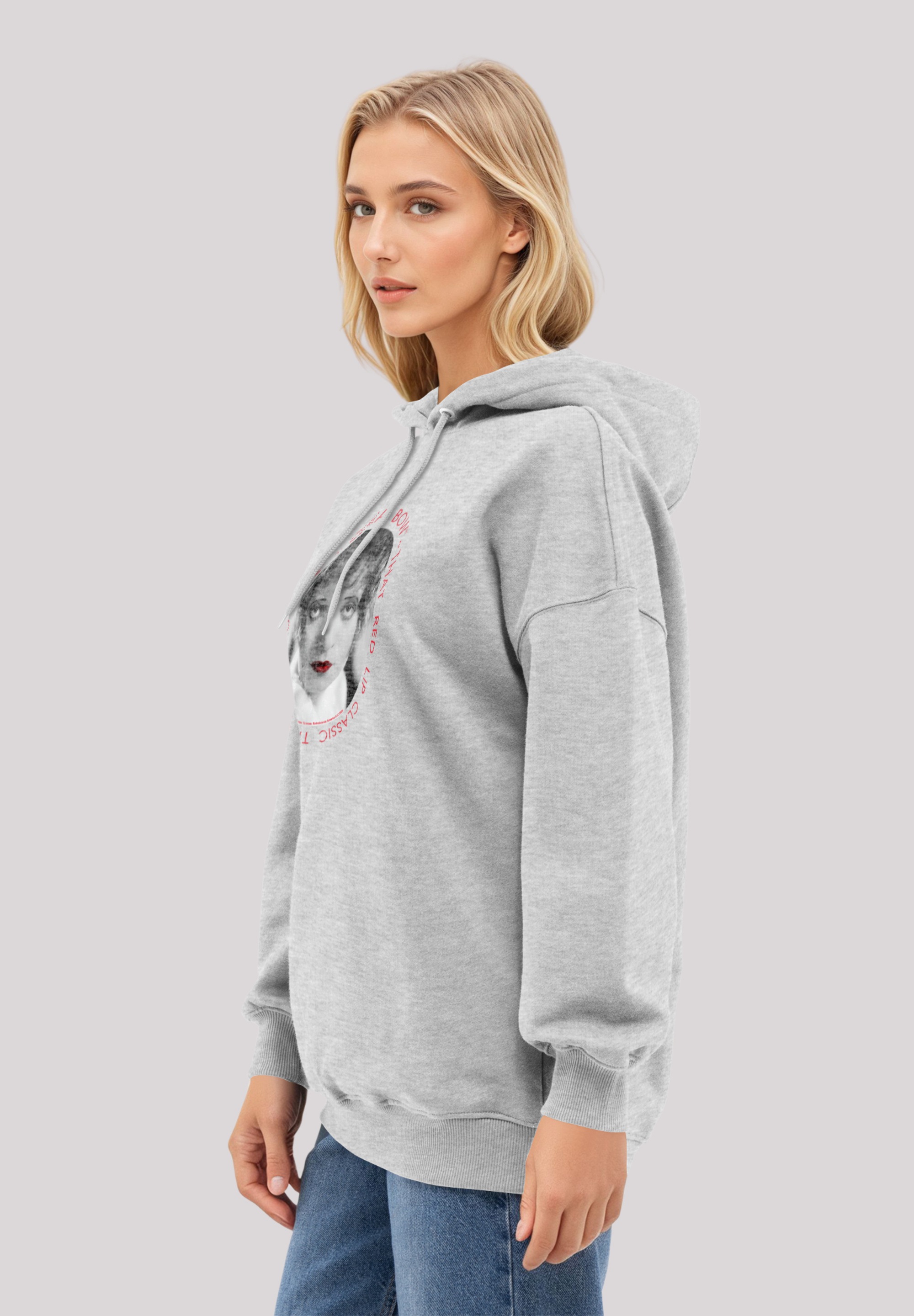 F4NT4STIC Kapuzenpullover »Clara Bow That Red Lip Classic Thing Circle«, Premium Qualität