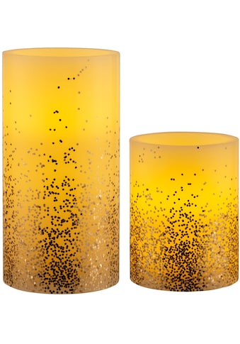 Pauleen LED-Kerze »Golden Glitter« Wachskerze ...