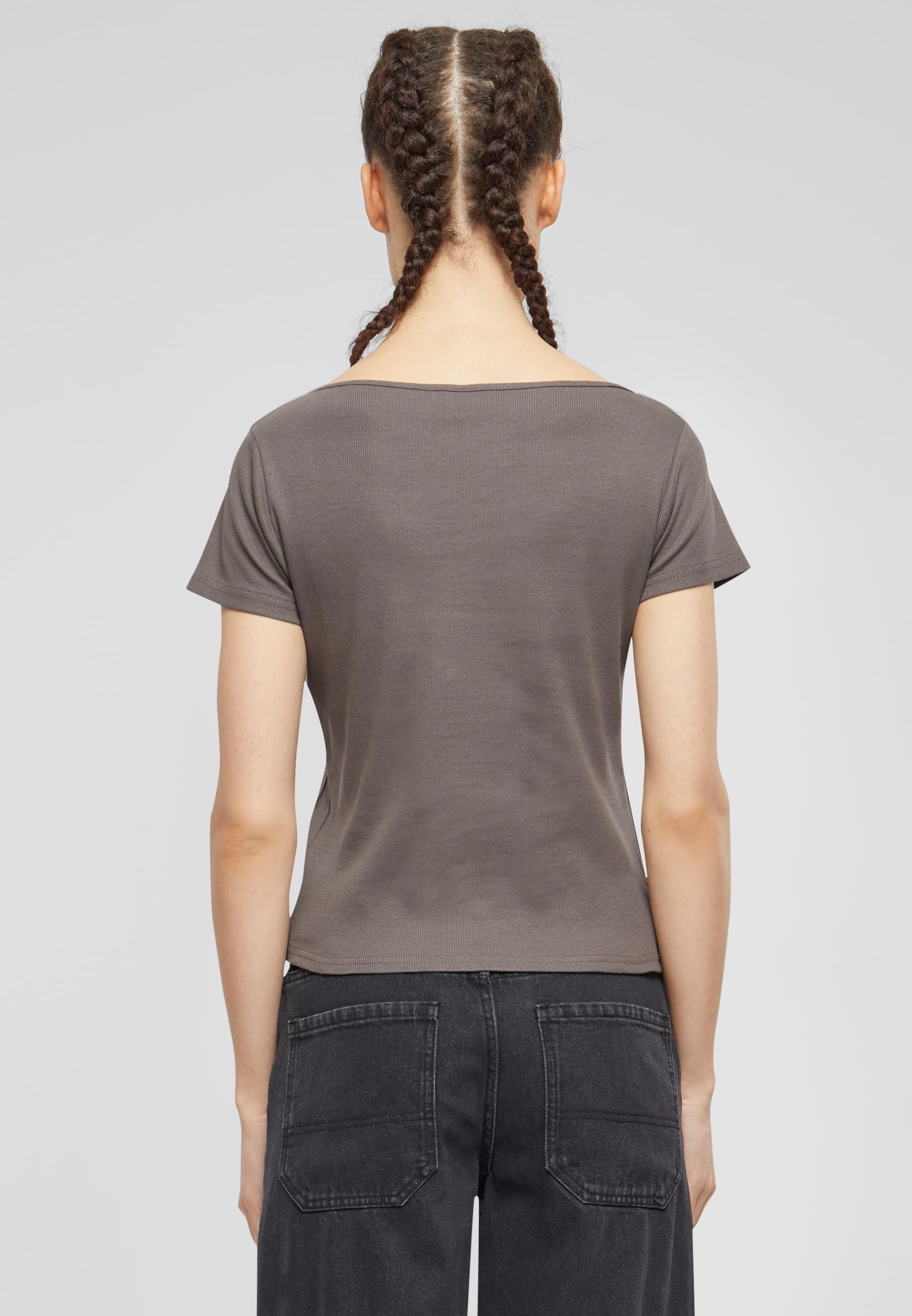 Karl Kani T-Shirt »Karl Kani Damen KW241-026-2 Karl Kani Og Corset Rib Tee«, (1 tlg.)