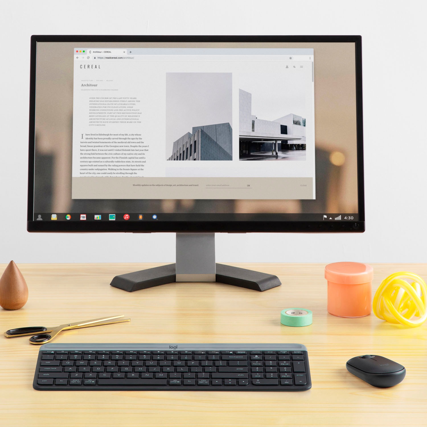 Logitech Tastatur »MK470«, (Angenehmes Tippen-Antirutsch-Füße-Fn-Tasten-Lautstärkeregler-Multimedia-Tasten-Windows-Sperrtaste-Ziffernblock)
