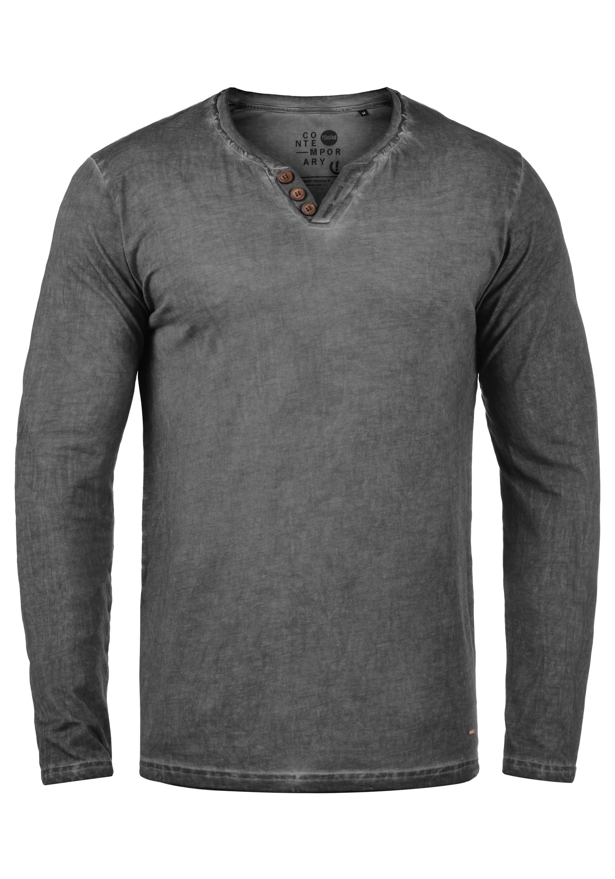 Solid V-Shirt "V-Shirt SDTinox" günstig online kaufen