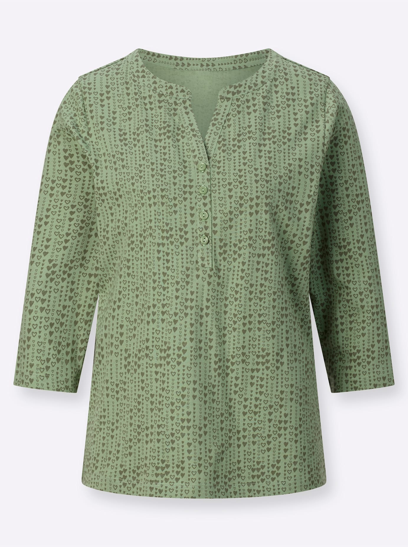 Thumbnail - Classic Basics 3/4-Arm-Shirt "Shirt" 1 Stk.