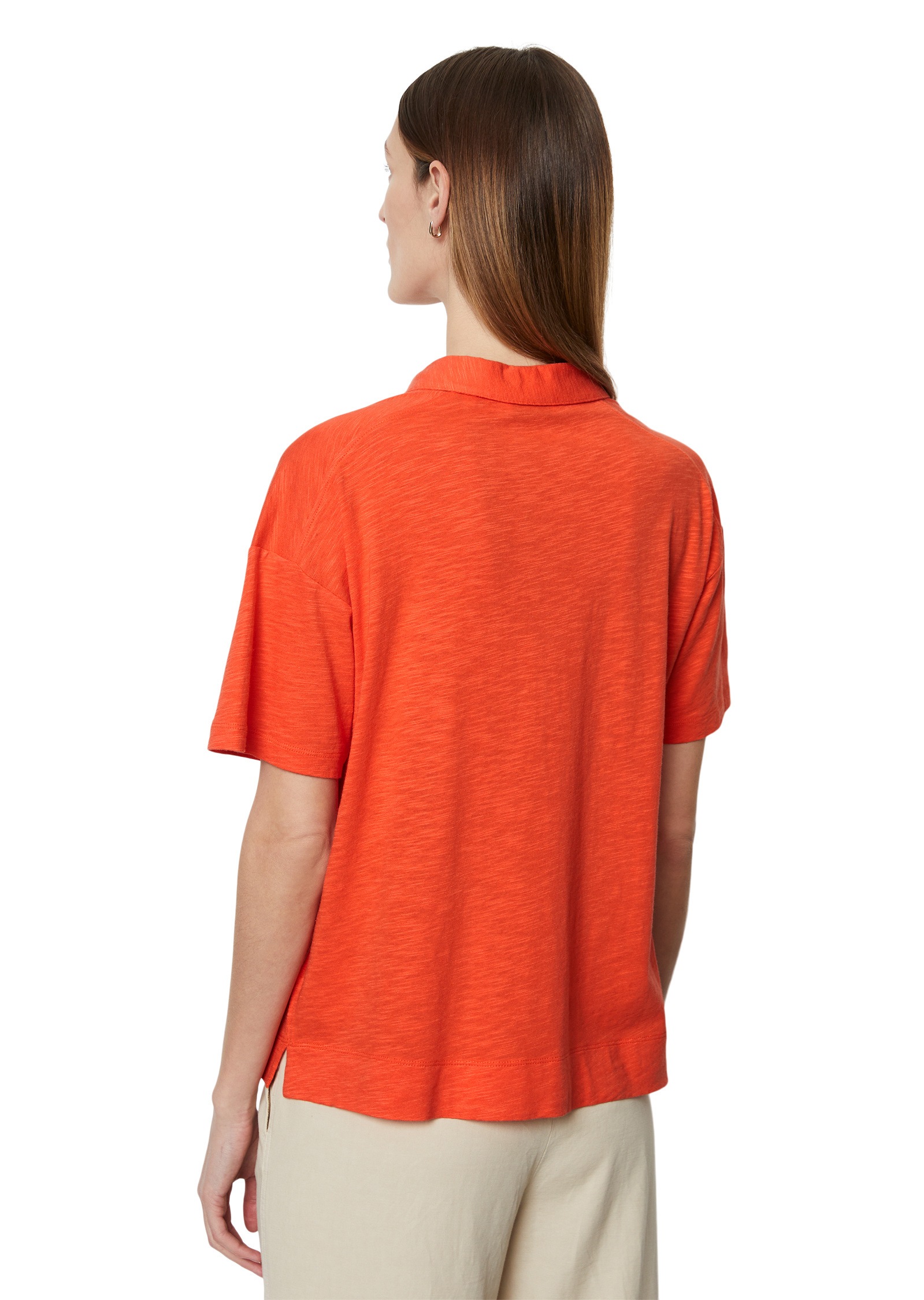 Marc O'Polo T-Shirt »aus Organic Cotton-Viskose-Mix«