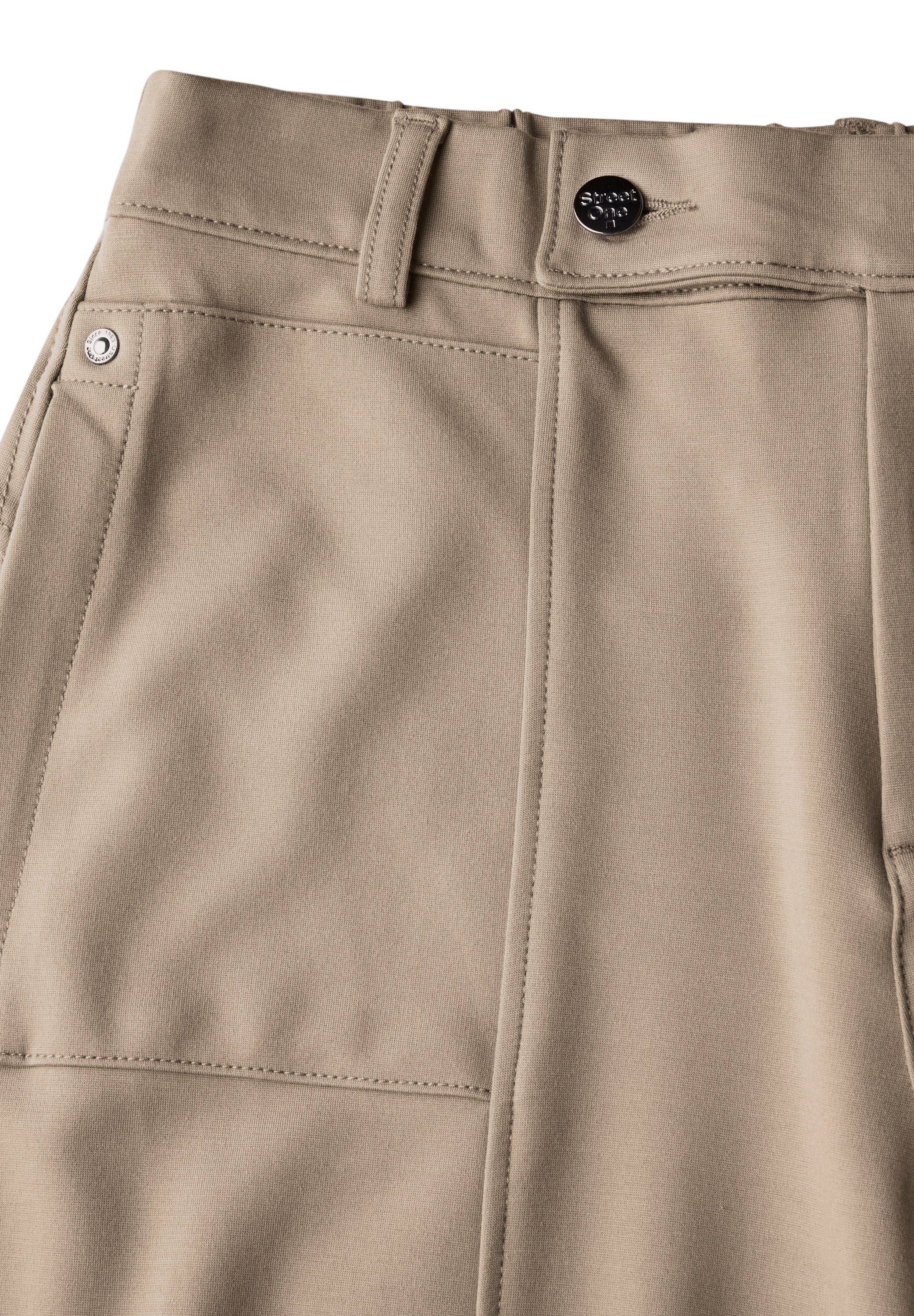 STREET ONE Stoffhose, High Waist