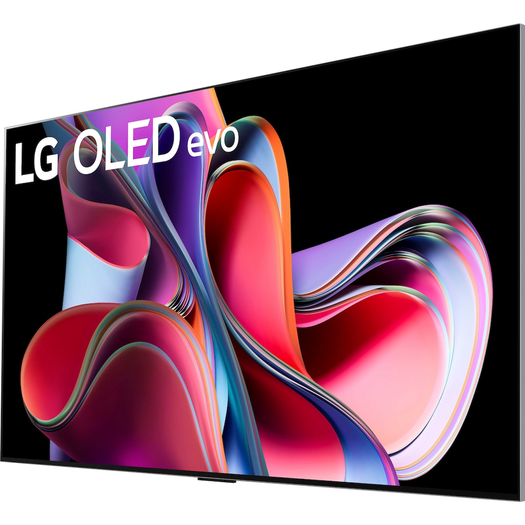 LG OLED-Fernseher »OLED77G39LA«, 195 cm/77 Zoll, 4K Ultra HD, Smart-TV, OLED evo, α9 Gen6 4K AI-Prozessor, Brightness Booster Max