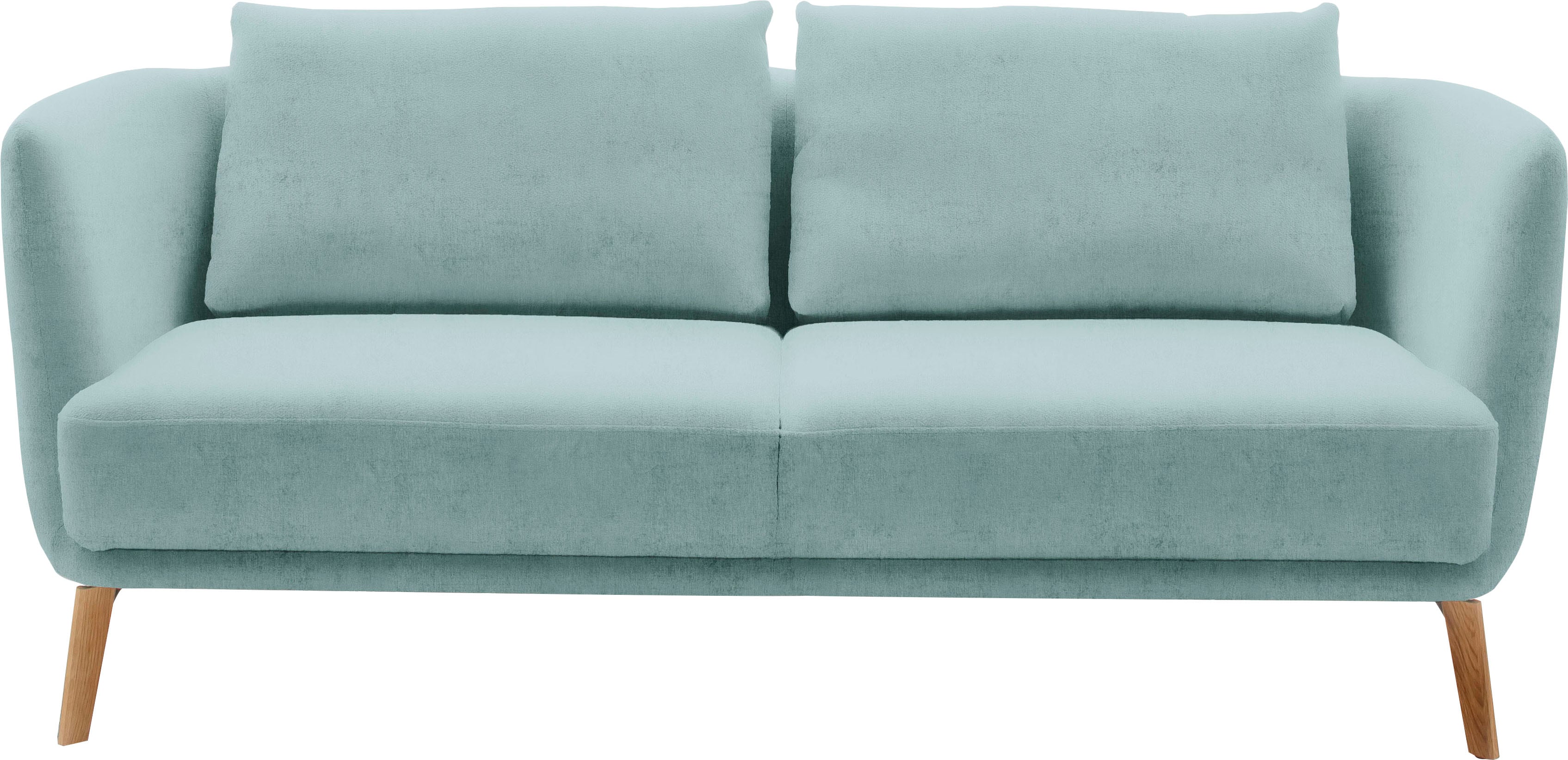 SCHÖNER WOHNEN-Kollektion 2,5-Sitzer "Pearl - 5 Jahre Hersteller-Garantie, auch in Bouclé" Maße (B/H/T): 190/71/91 cm, Füße Massivholz