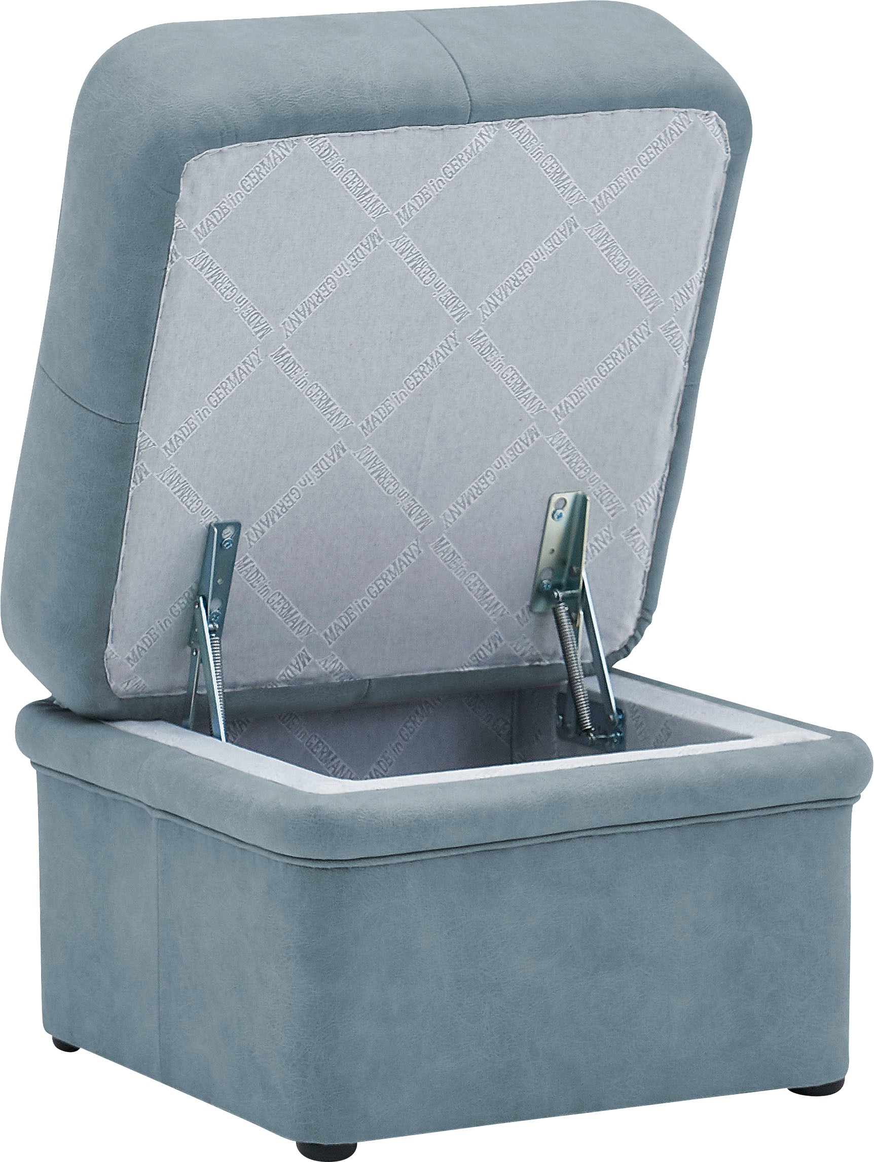 VILLA BECK Hocker »Varese«, (1 St.), inklusive aufklappbarer Sitzfläche, in Sitzhöhe 49 cm