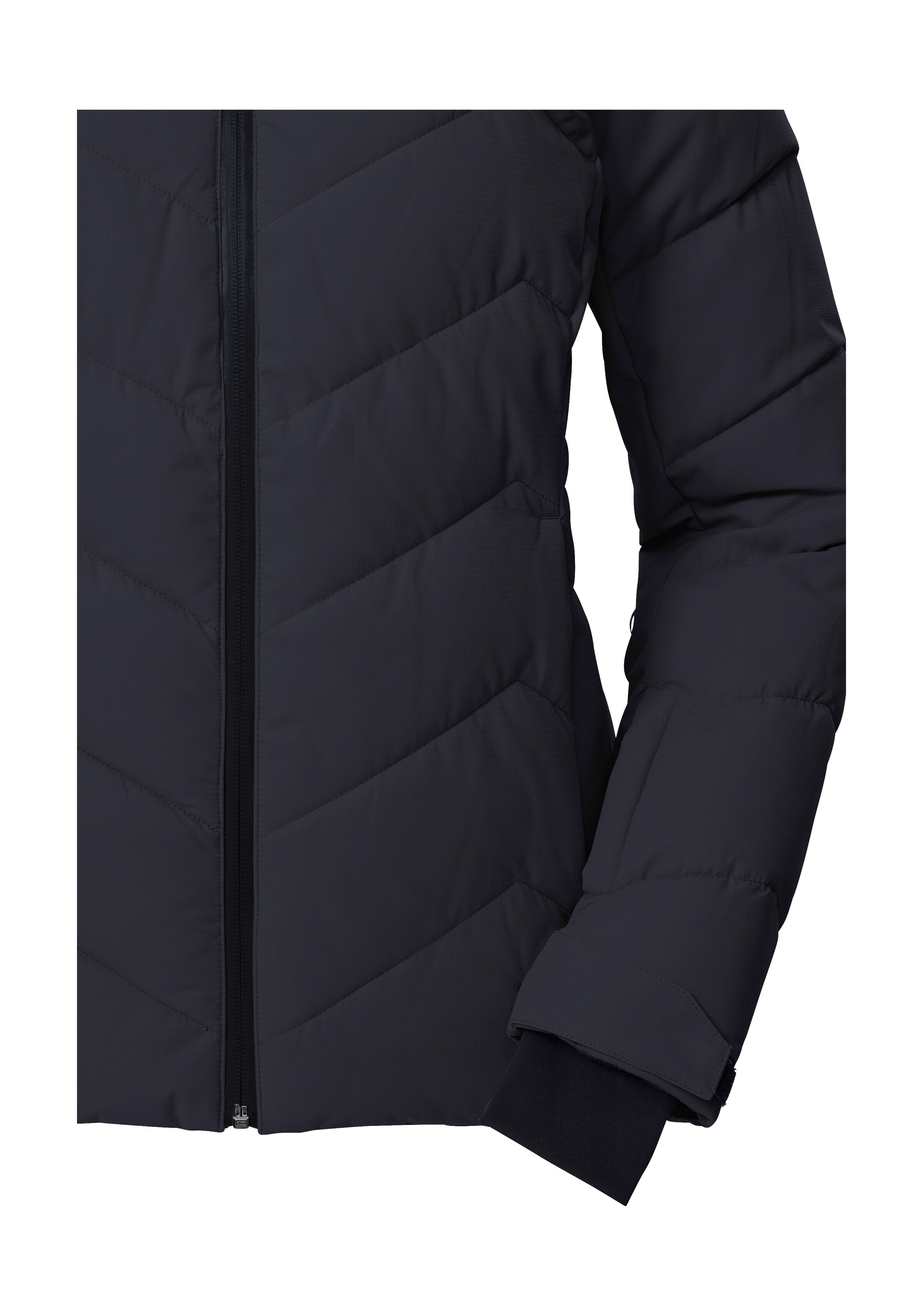 Killtec Skijacke »KSW 31 WMN SKI QLTD JCKT«, Winddichte, wasserabweisende Skijacke mit Daunenoptik und Schneefang