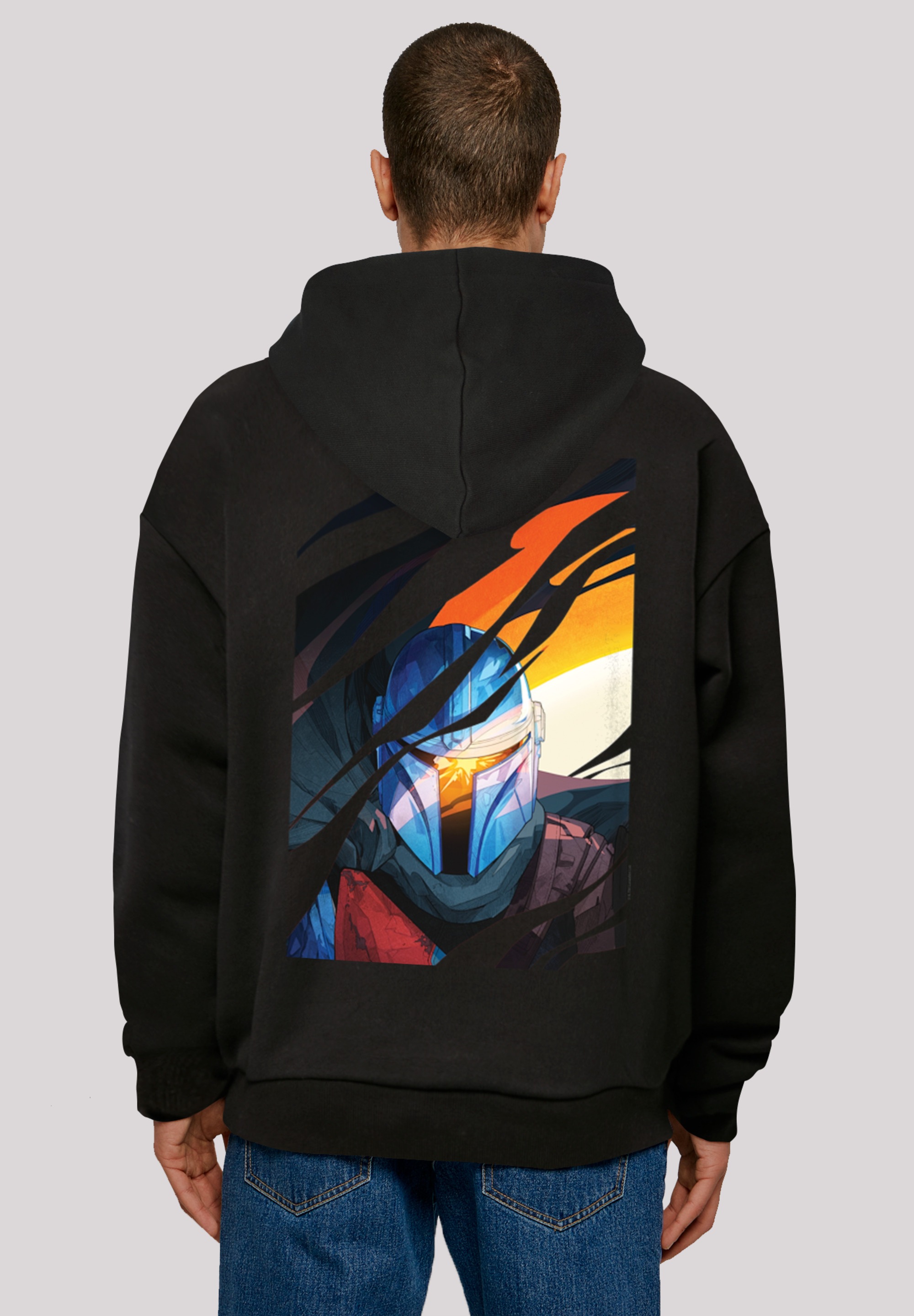 Kapuzenpullover »Star Wars The Mandalorian Glare«, Print