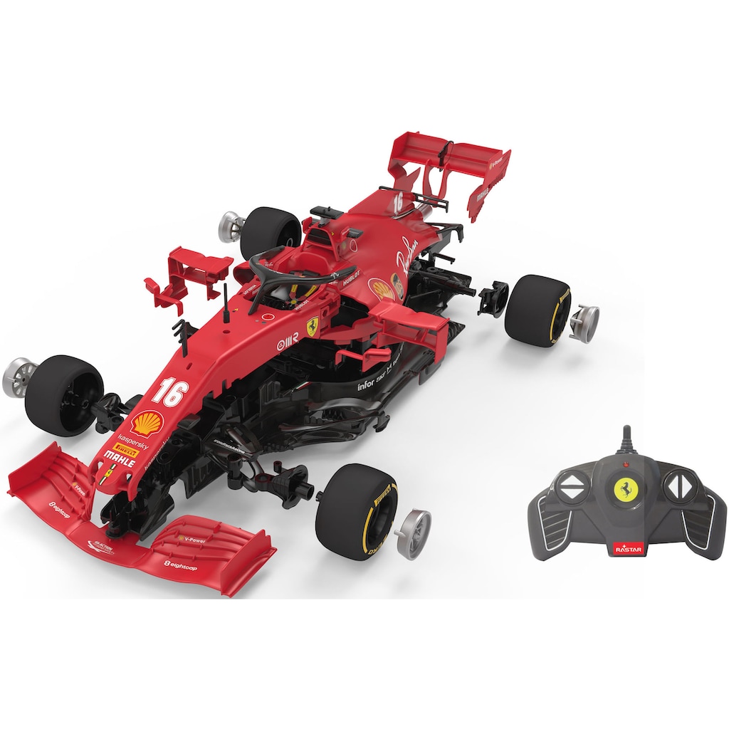 Jamara Modellbausatz »RC-Auto Ferrari SF 1000 1:16 rot 2,4GHz«, 1:16