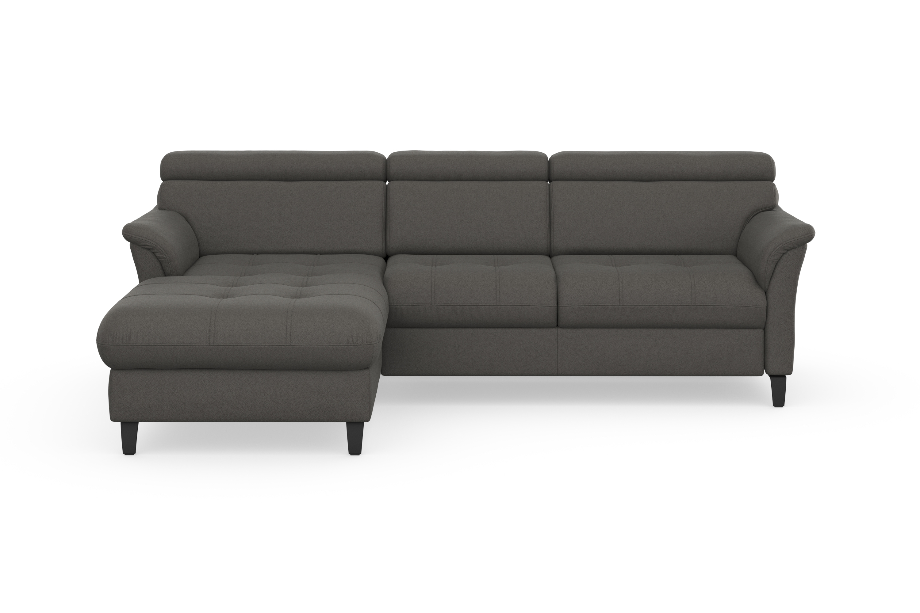 sit&more Ecksofa "Marano L-Form" inklusive Kopfteilverstellung, optional Schlaffunktion & Bettkasten